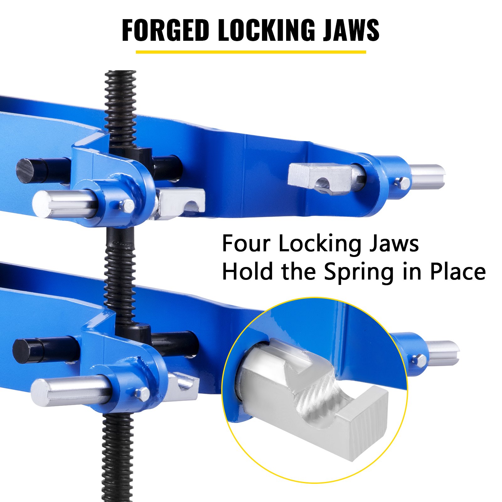 VEVOR Strut Compressor 45 Steel Spring Compressor, Universal Fit Heavy