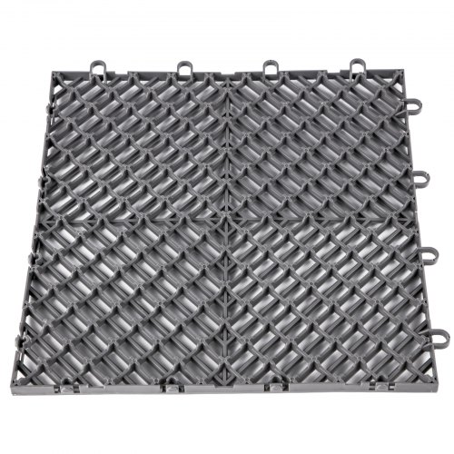 VEVOR VEVOR Interlocking Garage Floor Tiles 12x12x0.5 Inch 55PCS Deck