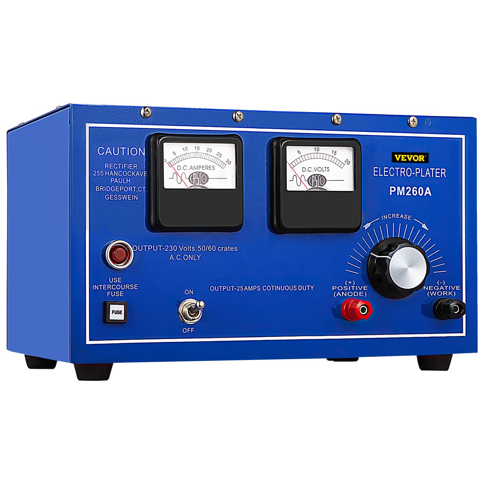 VEVOR Jewelry Plating Rectifier 30A Platinum Gold Silver Rhodium