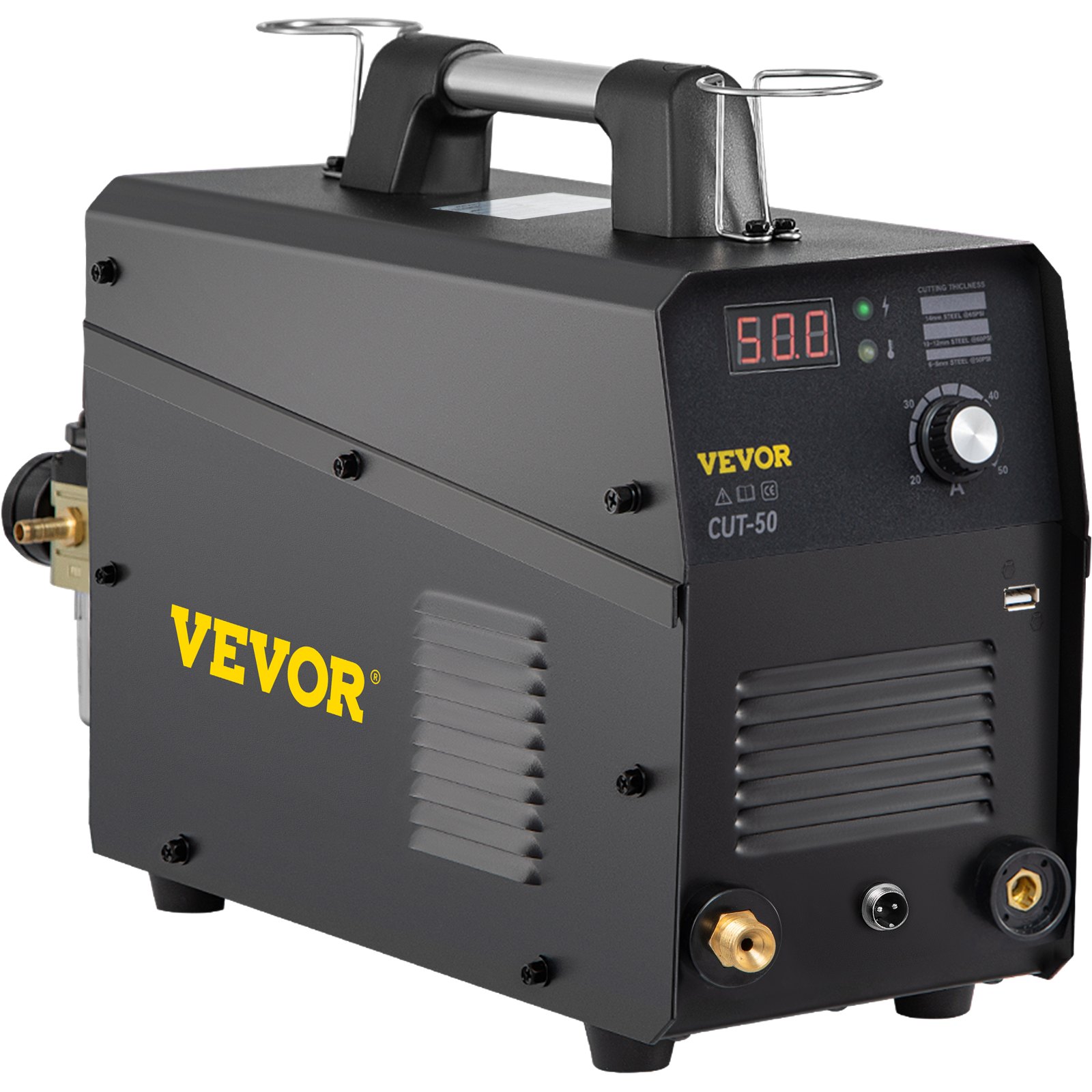 VEVOR Plasma Cutter, 50Amp, Air Cutting Machine with Plasma Torch, 110V