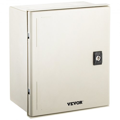 VEVOR NEMA Steel Enclosure, 12 x 10 x 6'' NEMA 4X Fiberglass Electrical