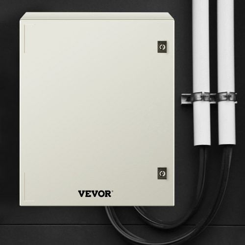 VEVOR NEMA Steel Enclosure, 24 x 16 x 9'' NEMA 4X Fiberglass Electrical