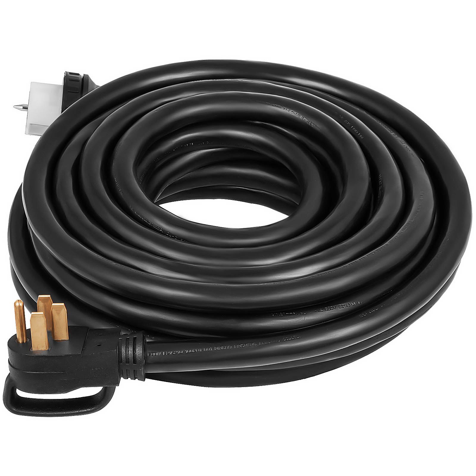 VEVOR 10Ft 50 Amp Generator Extension Cord STW 6/3 + 8/1 Generator Cord ...