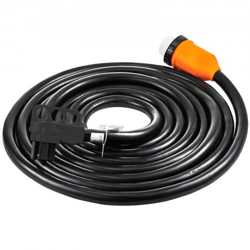 VEVOR Generator Cord, 15FT Generator Power Cord w/ Plug in & Out Pin of