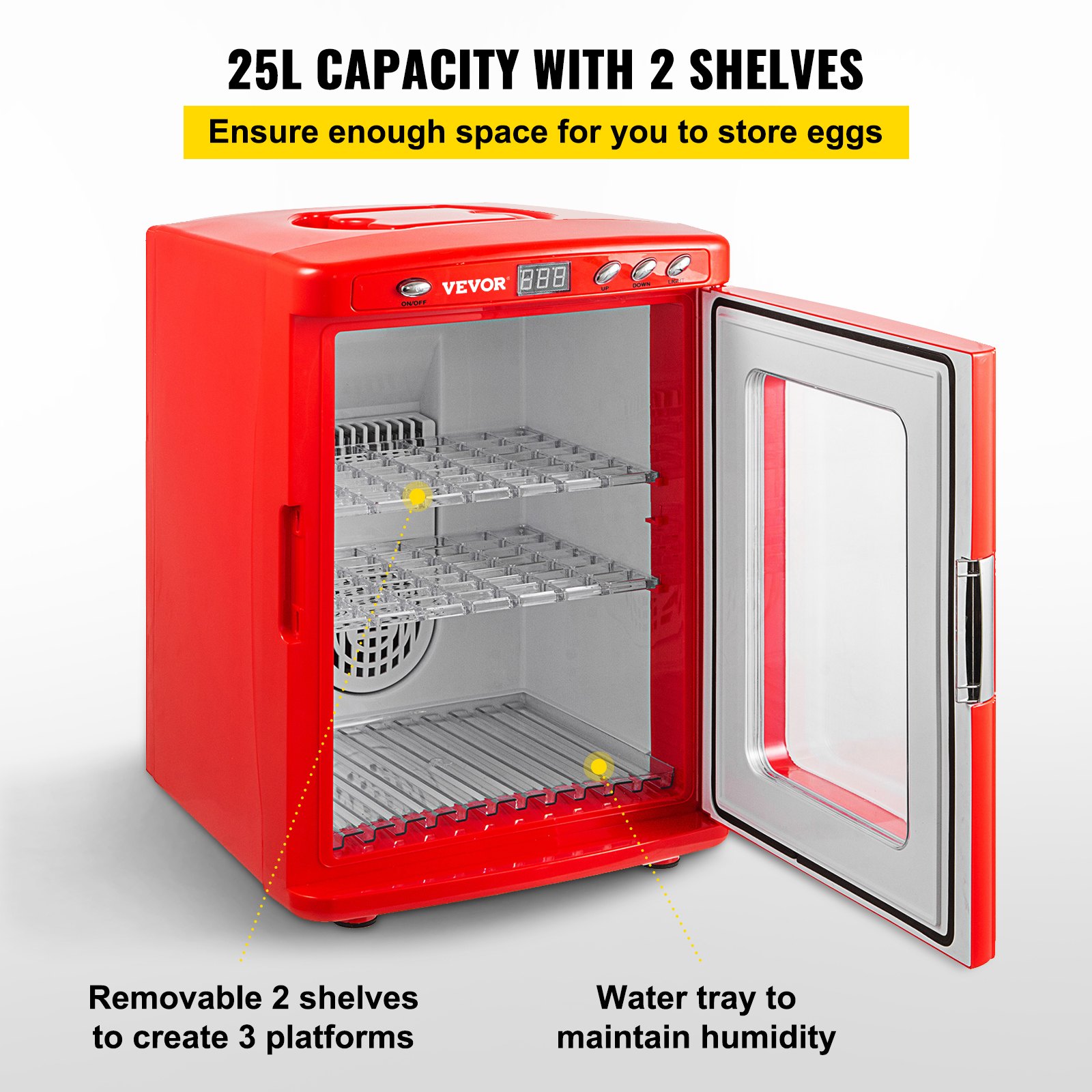 95L Large Reptile Automatic Incubator Cooling And | Ubuy