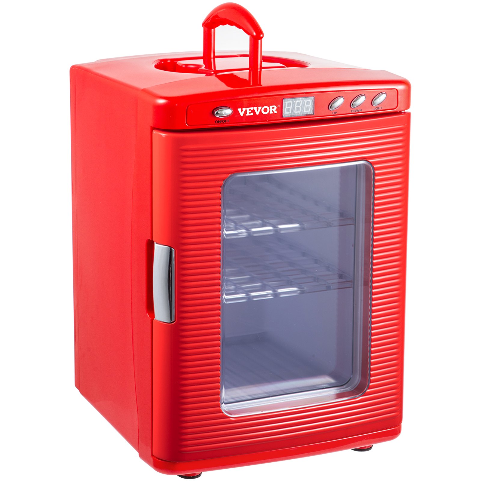 VEVOR Red Reptile Incubator 25L Scientific Lab Incubator Digital