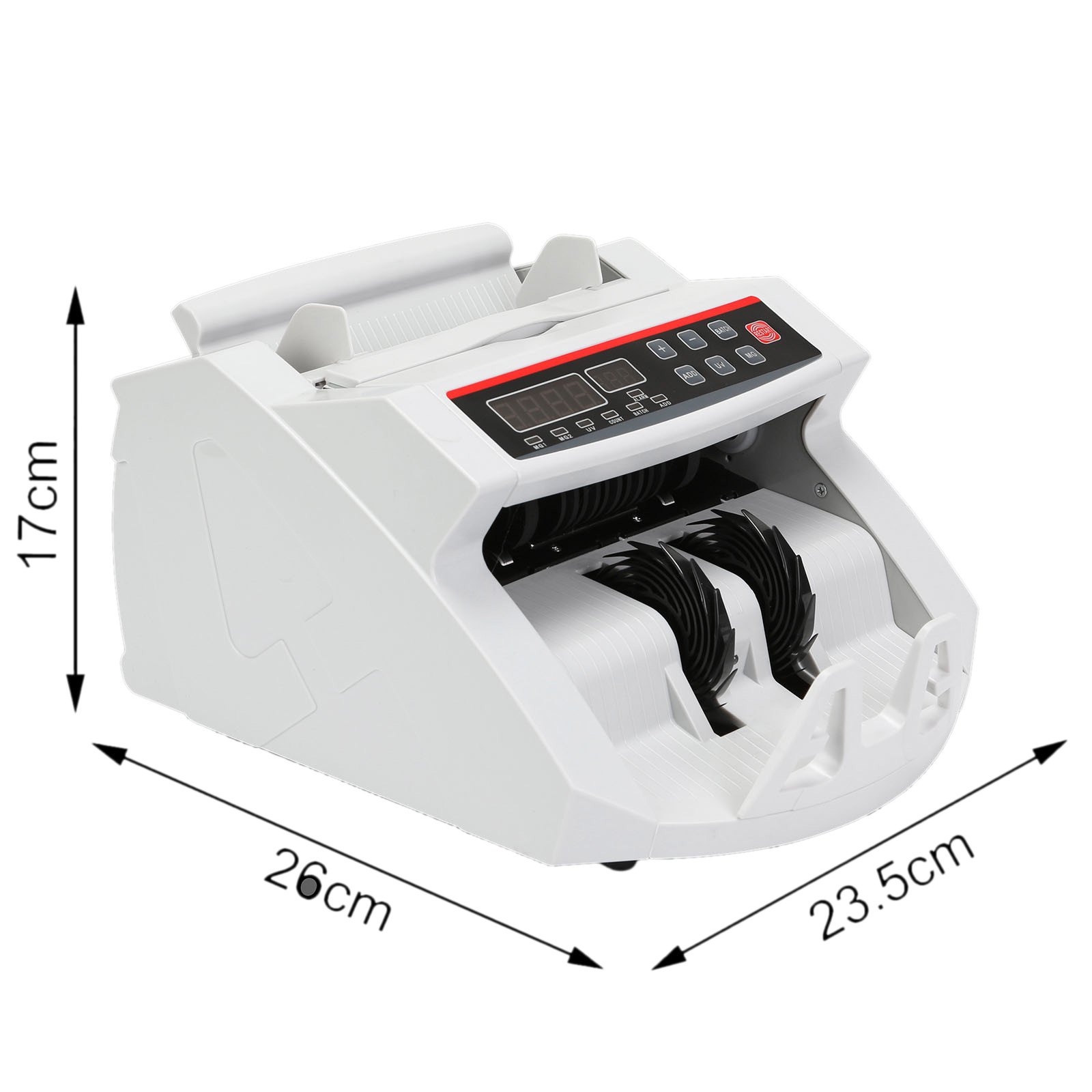 VEVOR Professional Money Bill Note Counter Fast Currency Cash Counting
