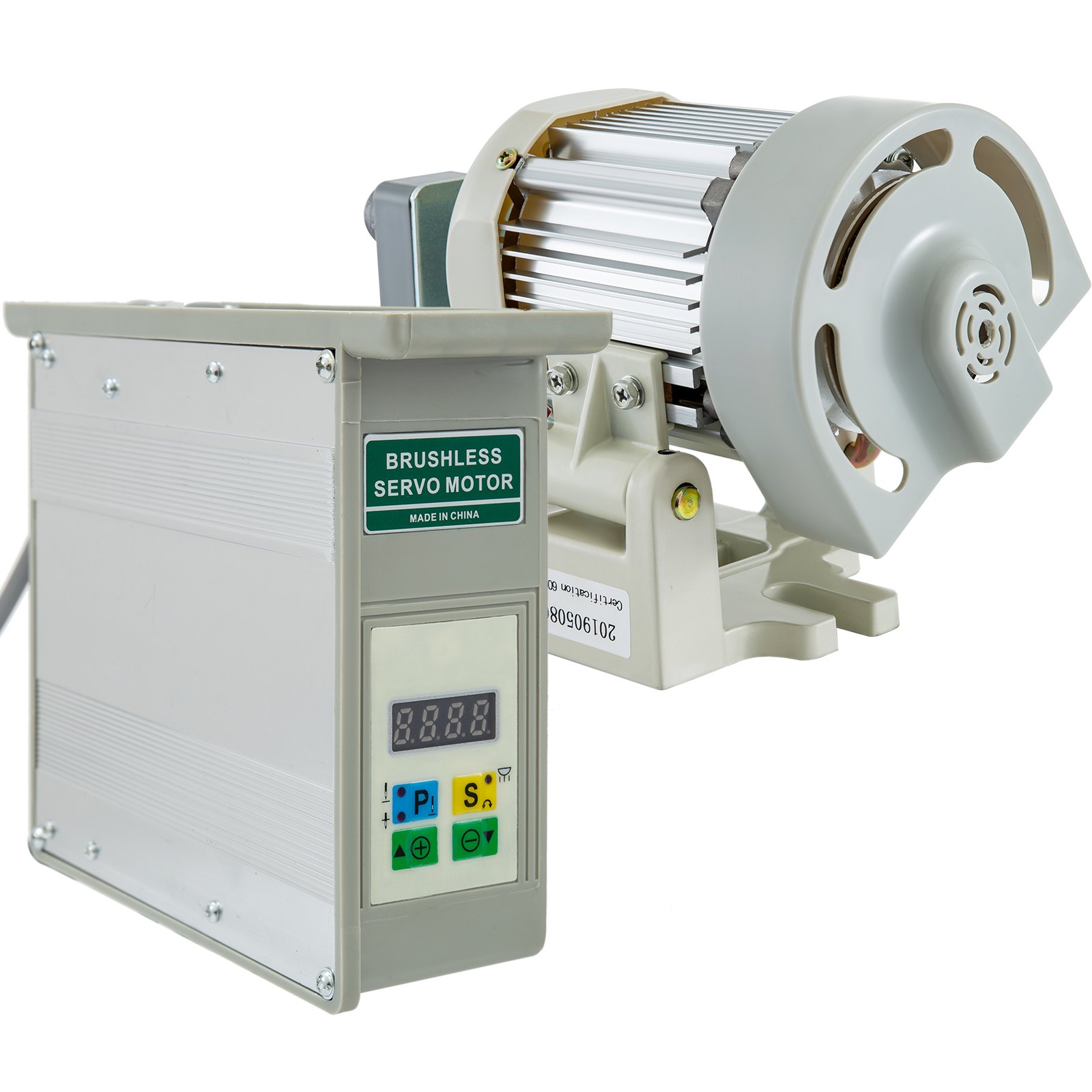 VEVOR 110V 600W Sewing Machine Servo Motor Max Speed 4500RPM Energy