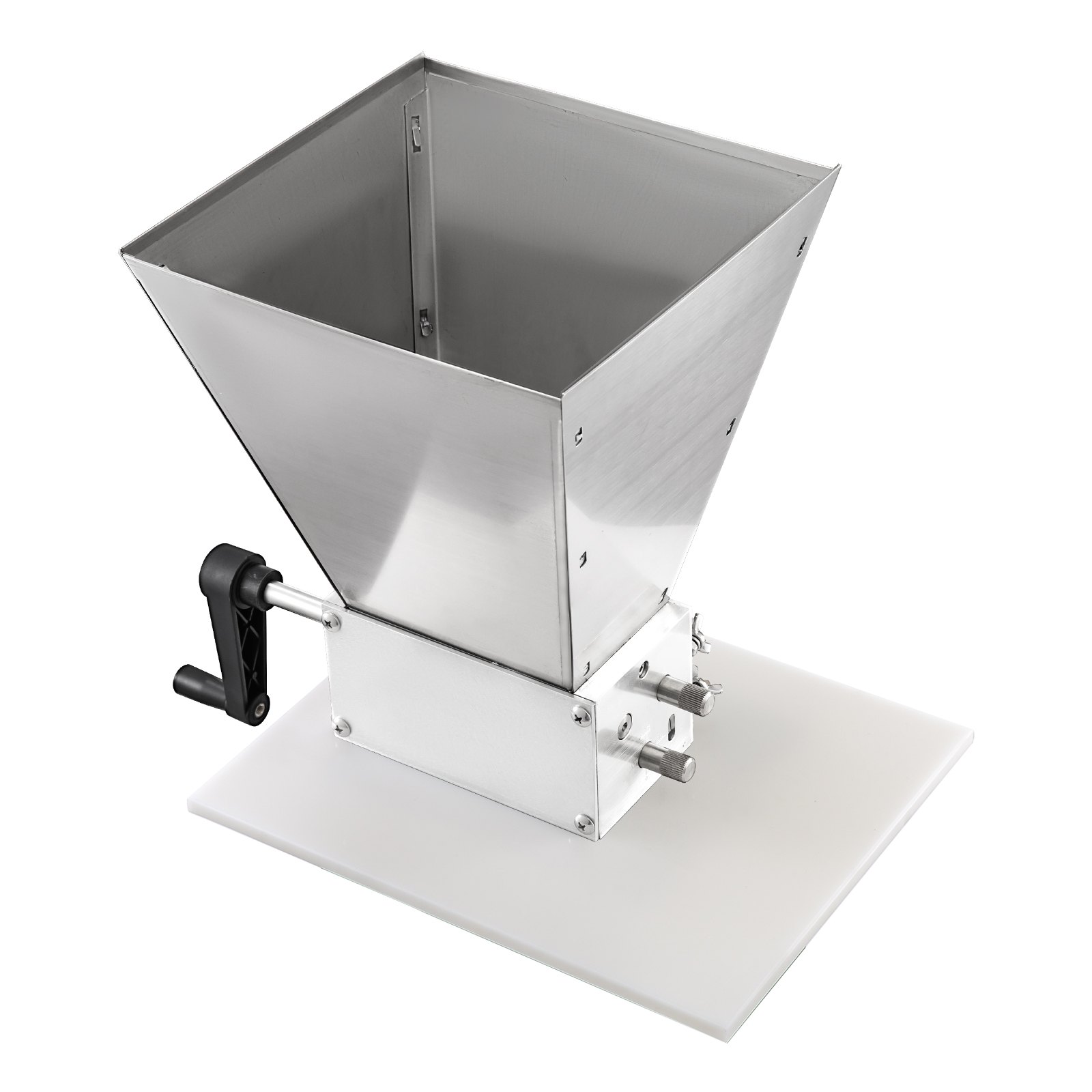 VEVOR VEVOR Grain Mill Barley Grinder Crusher 3 Rollers Anticorrosion