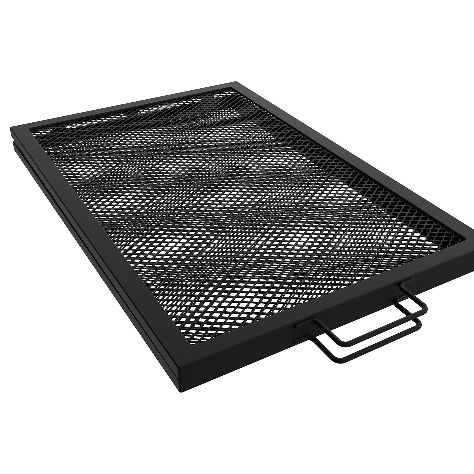 VEVOR Fire Pit Cooking Grill Grate 44 x 15 in Foldable Rectangle