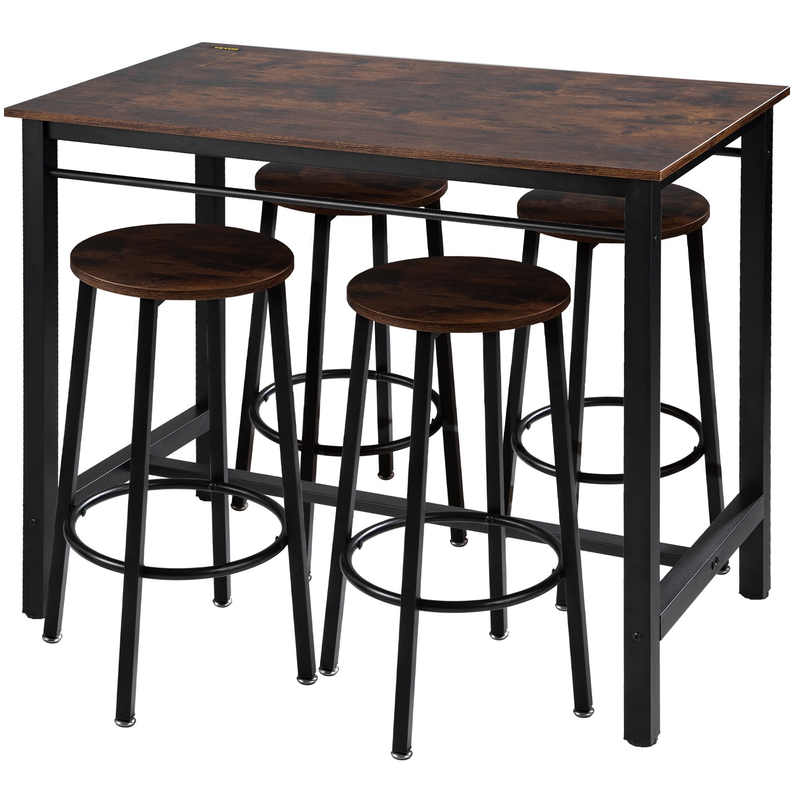 VEVOR Bar Table and Chairs Set 43