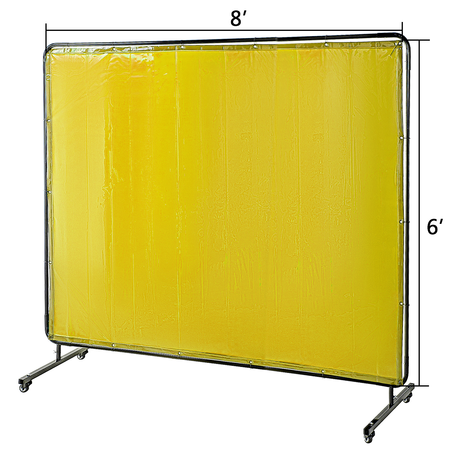 Welding Curtain Welding Screens 6' X 8' Flame Retardant Vinyl With
