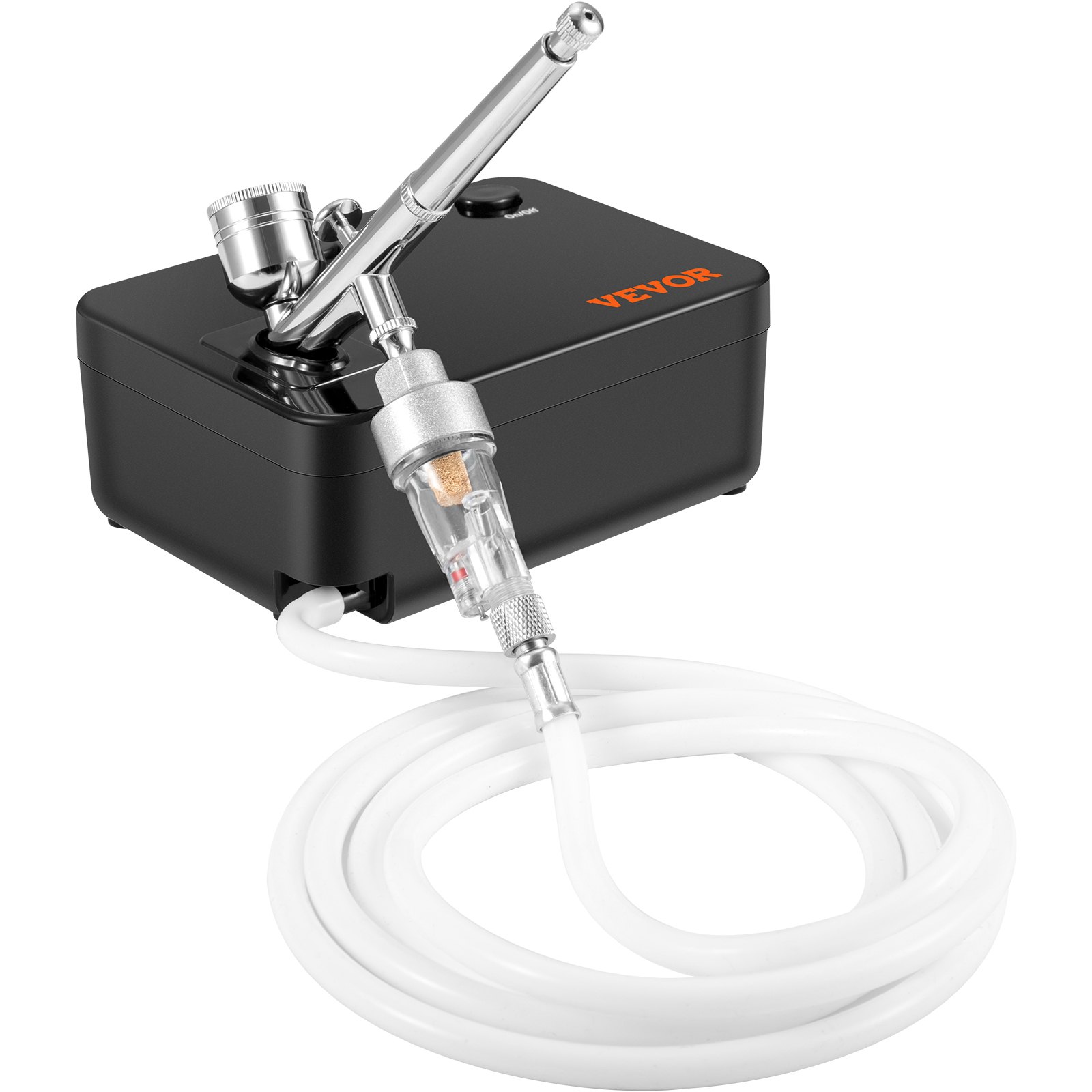 VEVOR Airbrush Kit, Portable Airbrush Set with Compressor, Airbrushing
