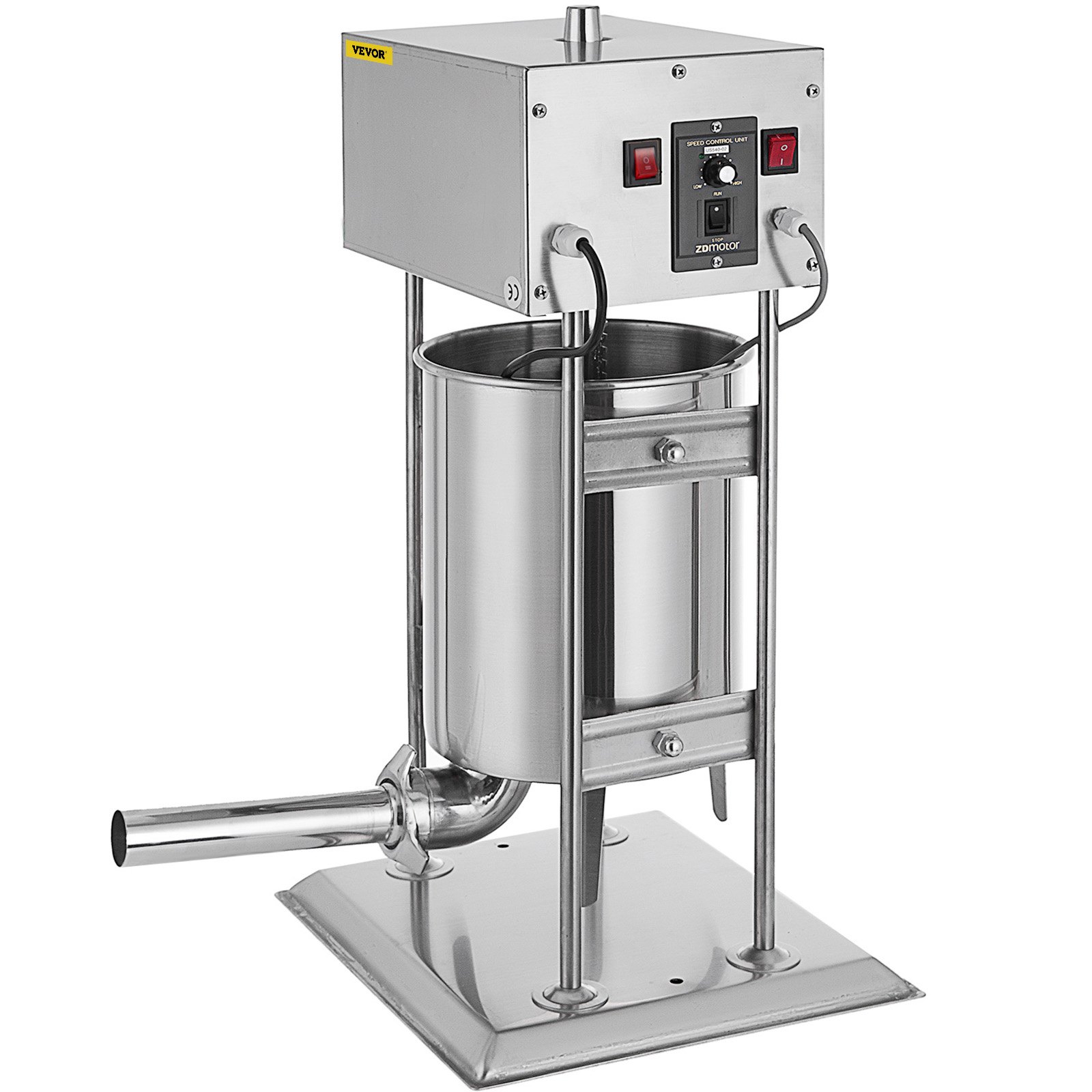 VEVOR Electric Sausage Stuffer 20L Capacity, Vertical Meat Stuffer
