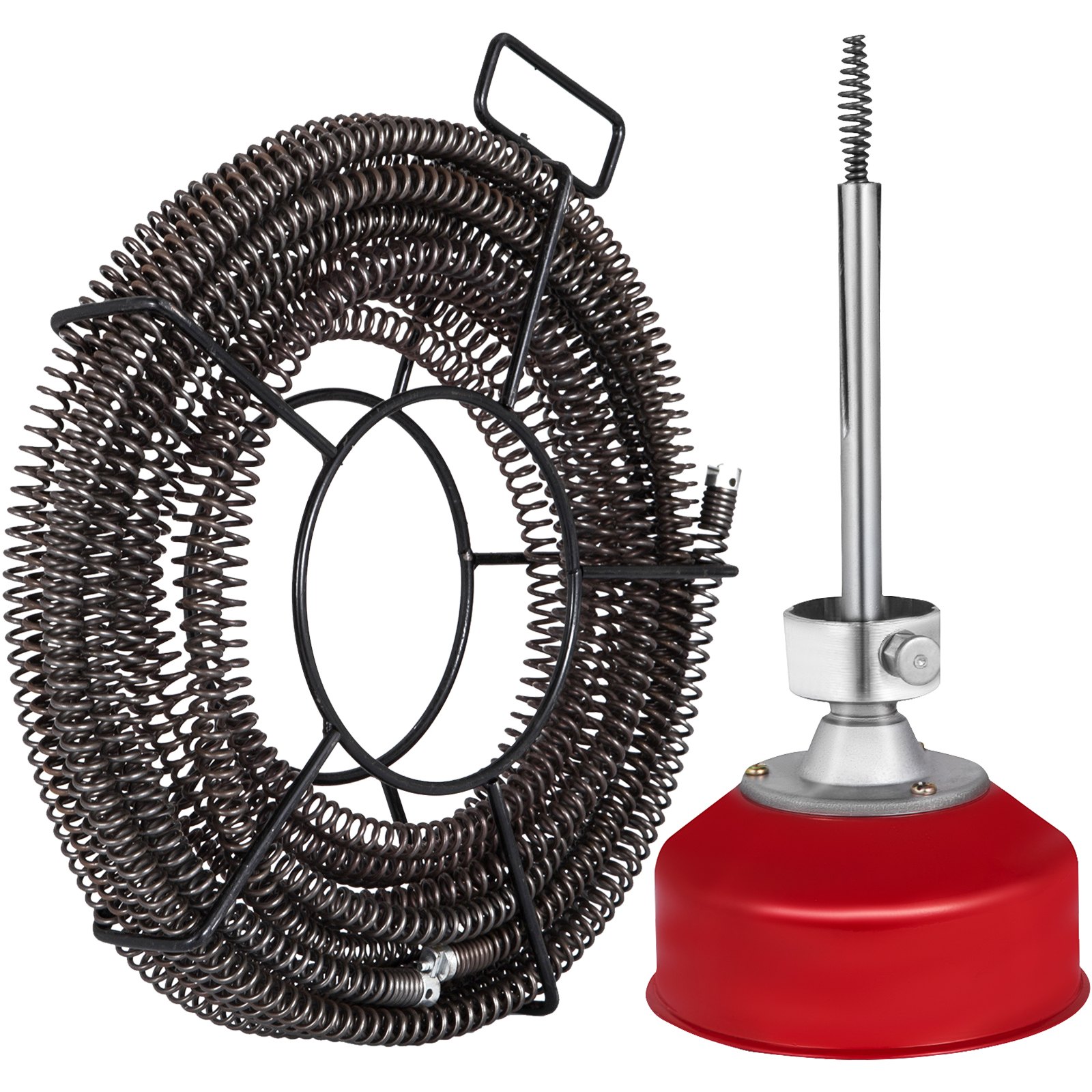 VEVOR VEVOR Drain Auger Set Pipe Unblocker Blocked Plug Drain Hole