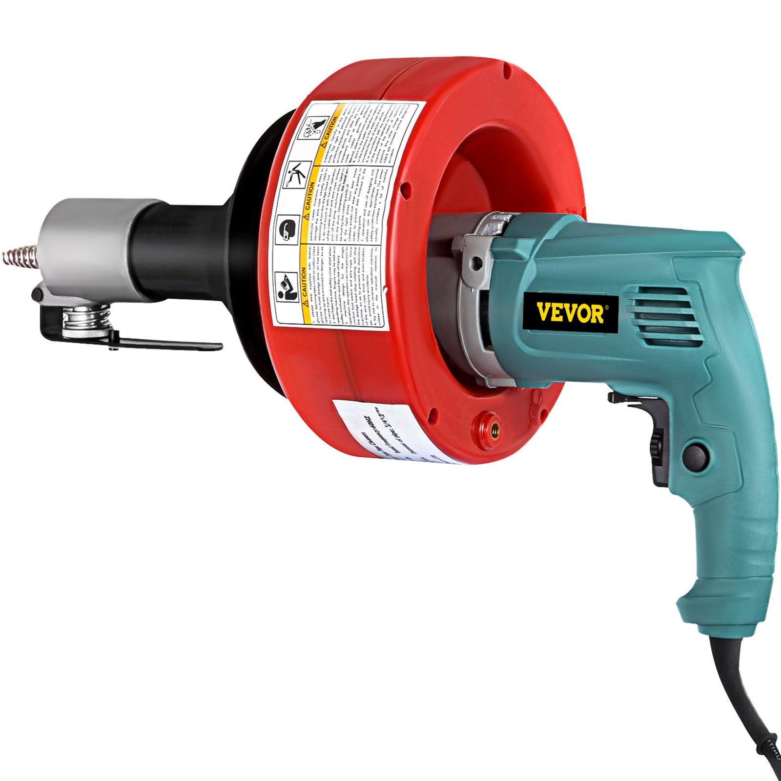 VEVOR 26 Ft Portable Electric Drain Auger Best fit 0.8Inch (20mm)2