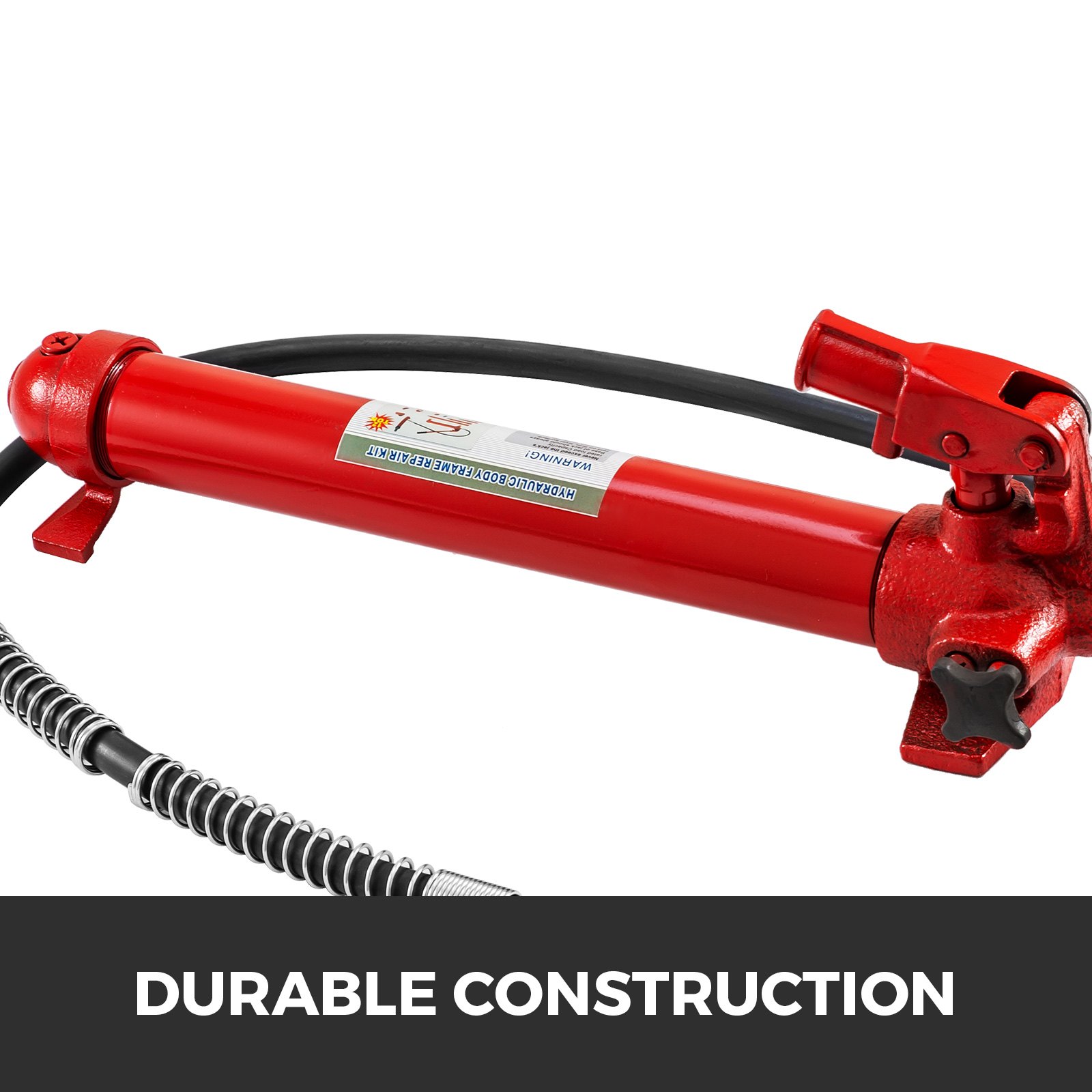 2.0M Porta Power Hydraulic Jack Repair Tool Kit Power Set Auto Tool 12 Ton VEVOR US