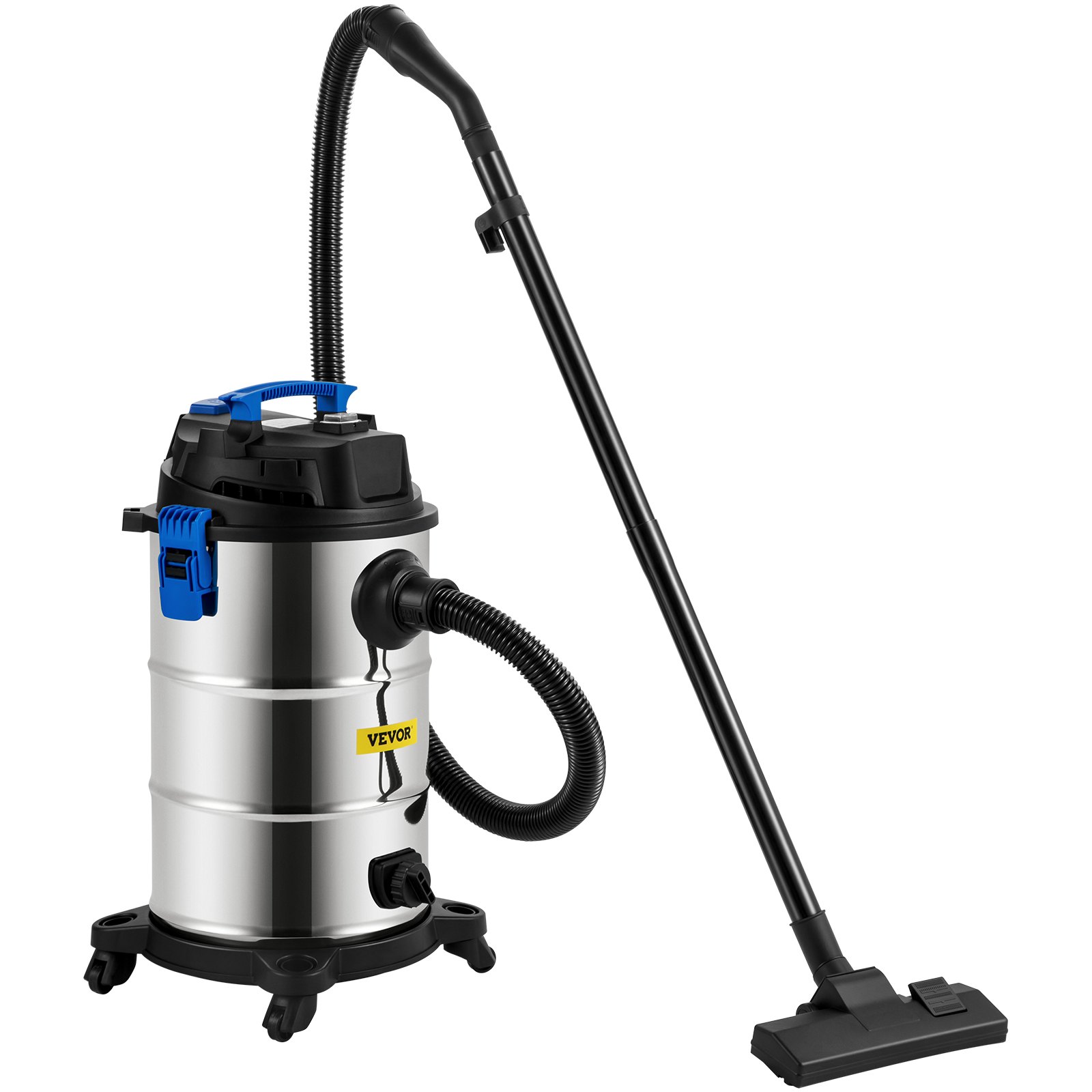 VEVOR Wet Dry Dust Extractor Vacuum Industrial Collector w/ HEPA Filter