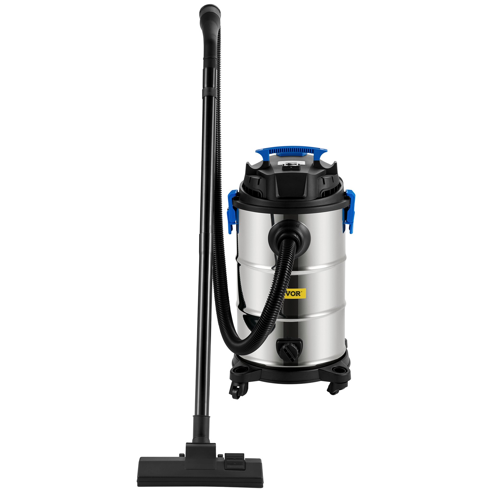 VEVOR Wet Dry Dust Extractor Vacuum Industrial Collector w/ HEPA Filter 6.5 Gal. VEVOR US