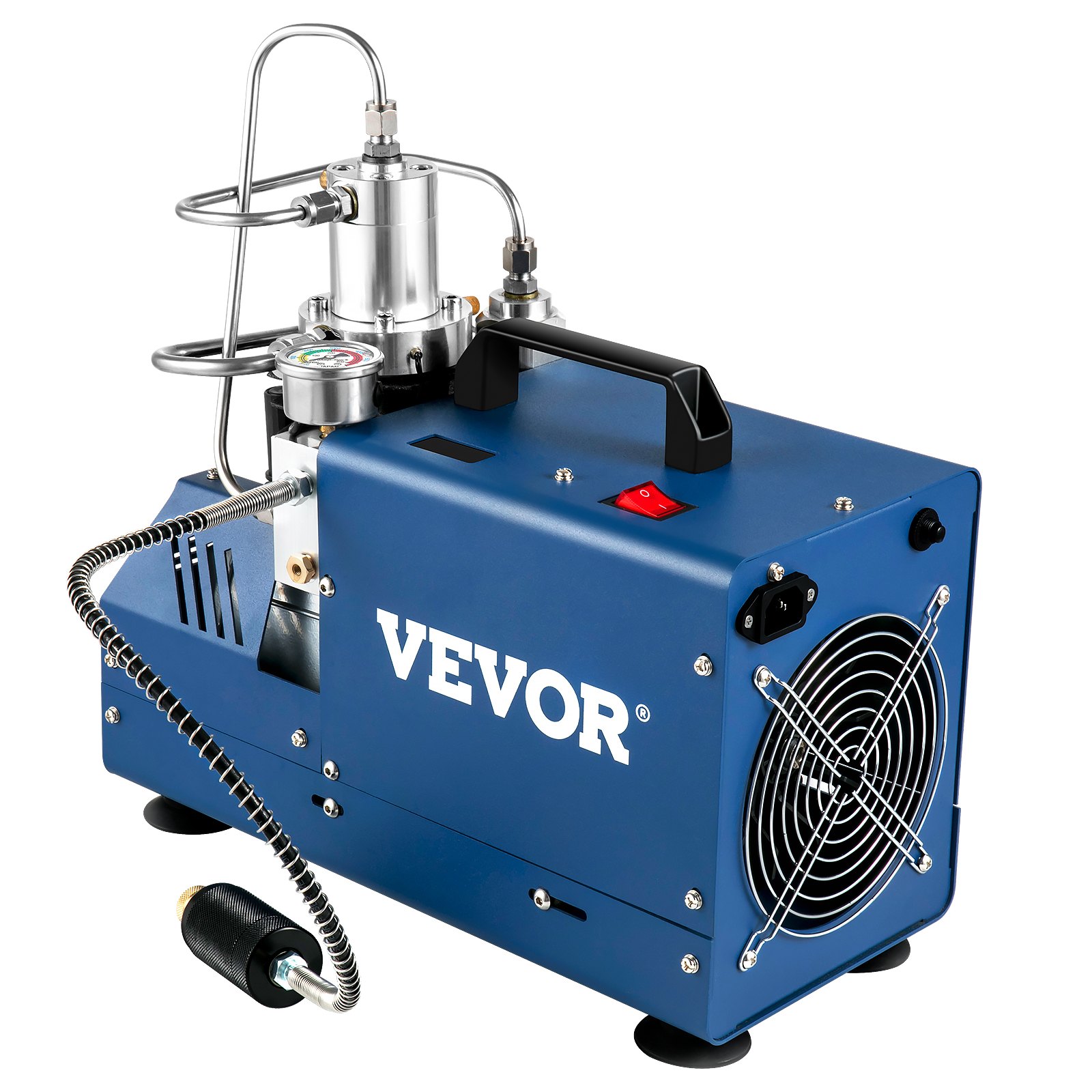 VEVOR High Pressure Compressor, 4500PSI/30MPA/300BAR High Pressure Air ...