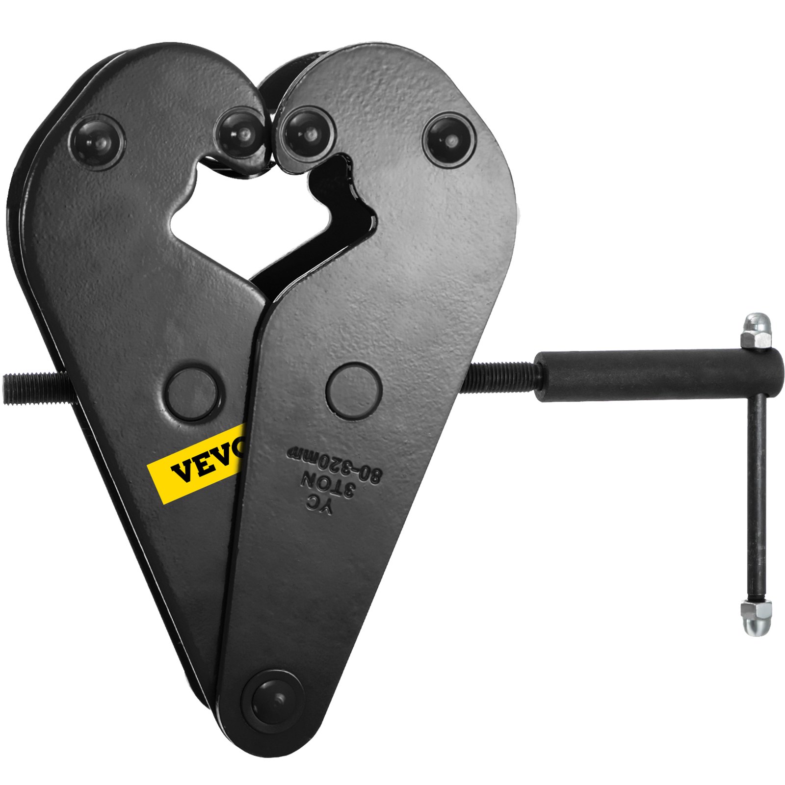 VEVOR Beam Clamp 4400lbs/2ton Capacity I Beam Lifting Clamp 3inch9inch