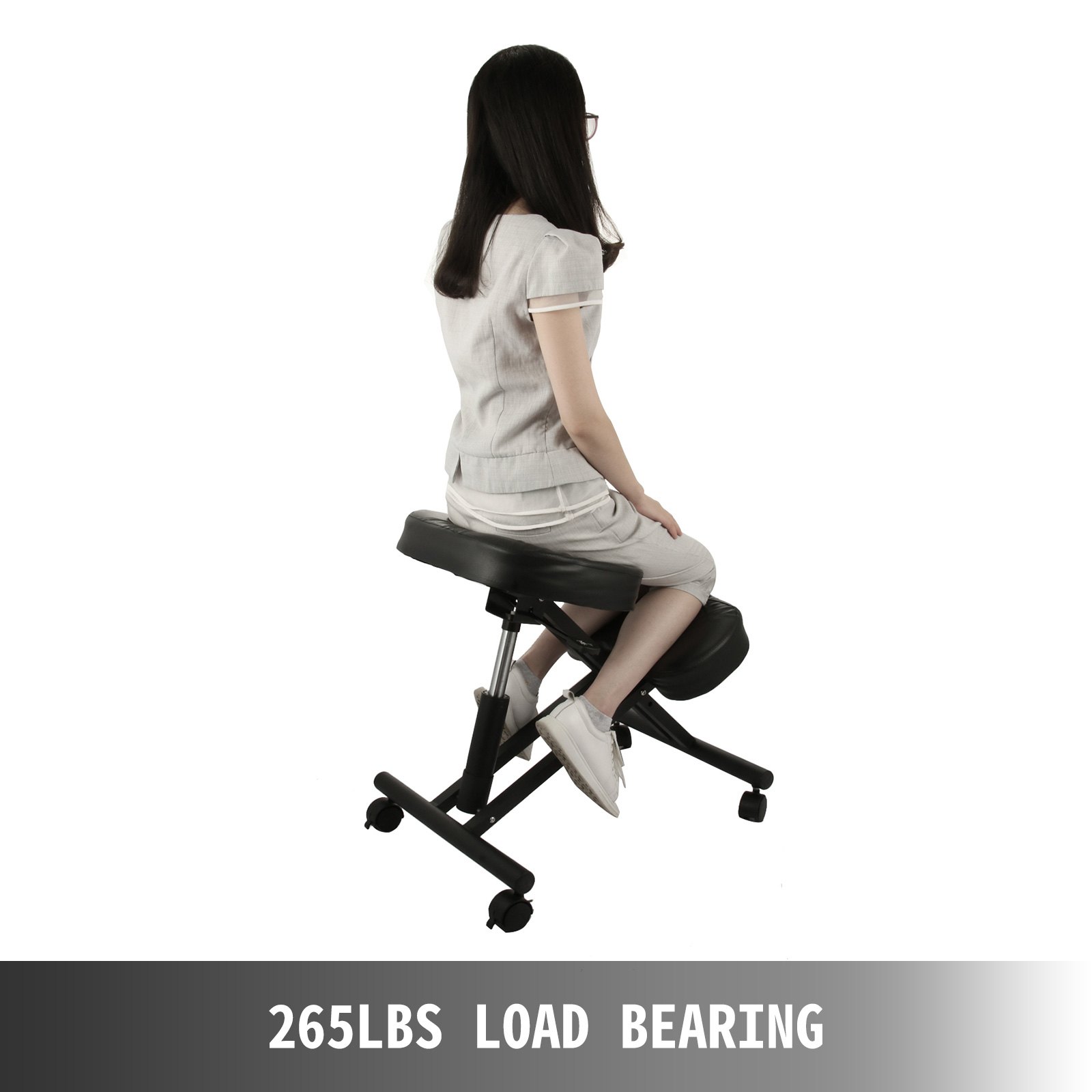 VEVOR VEVOR Kneeling Chair Ergonomic 250lbs Load Bearing Office Stool   Kneeling Chair M100 6 