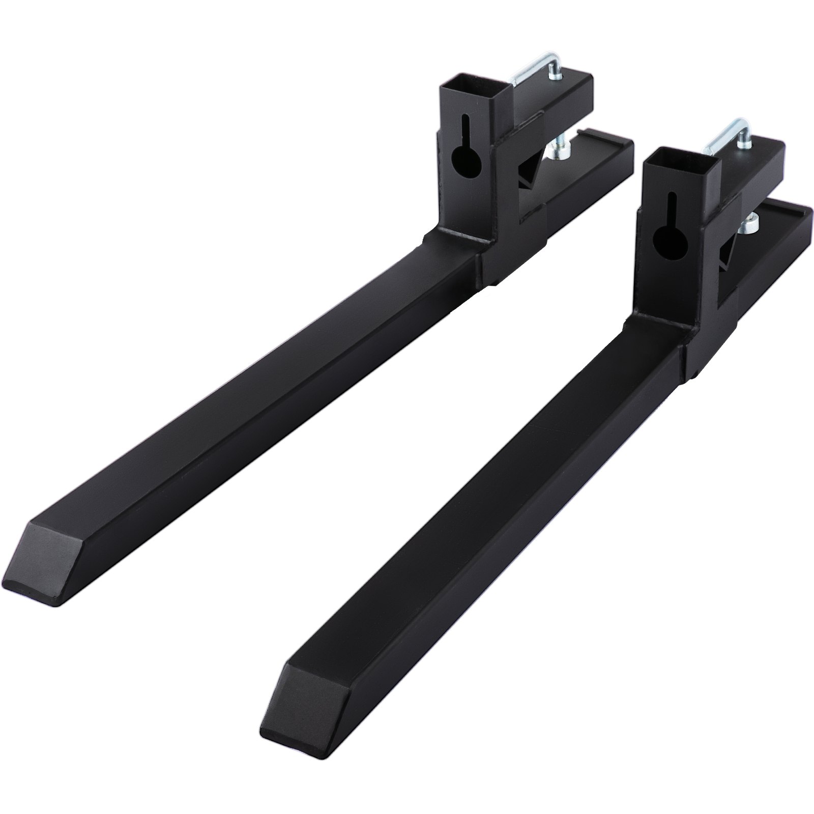 VEVOR Pallet Forks, 1500 Lbs Clamp on Pallet Forks 43" Total Length