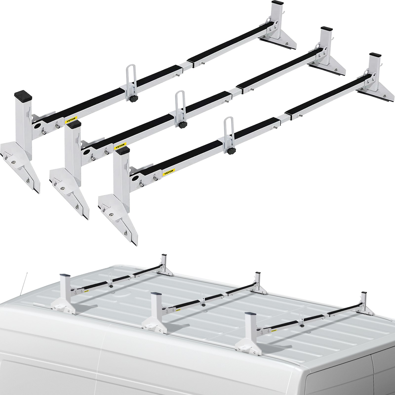 VEVOR Roof Ladder Rack Van Ladder Rack 46.9