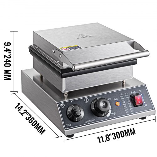 VEVOR Mini Dutch Pancake Maker, 1.7Inch Diameter Mini Pancake