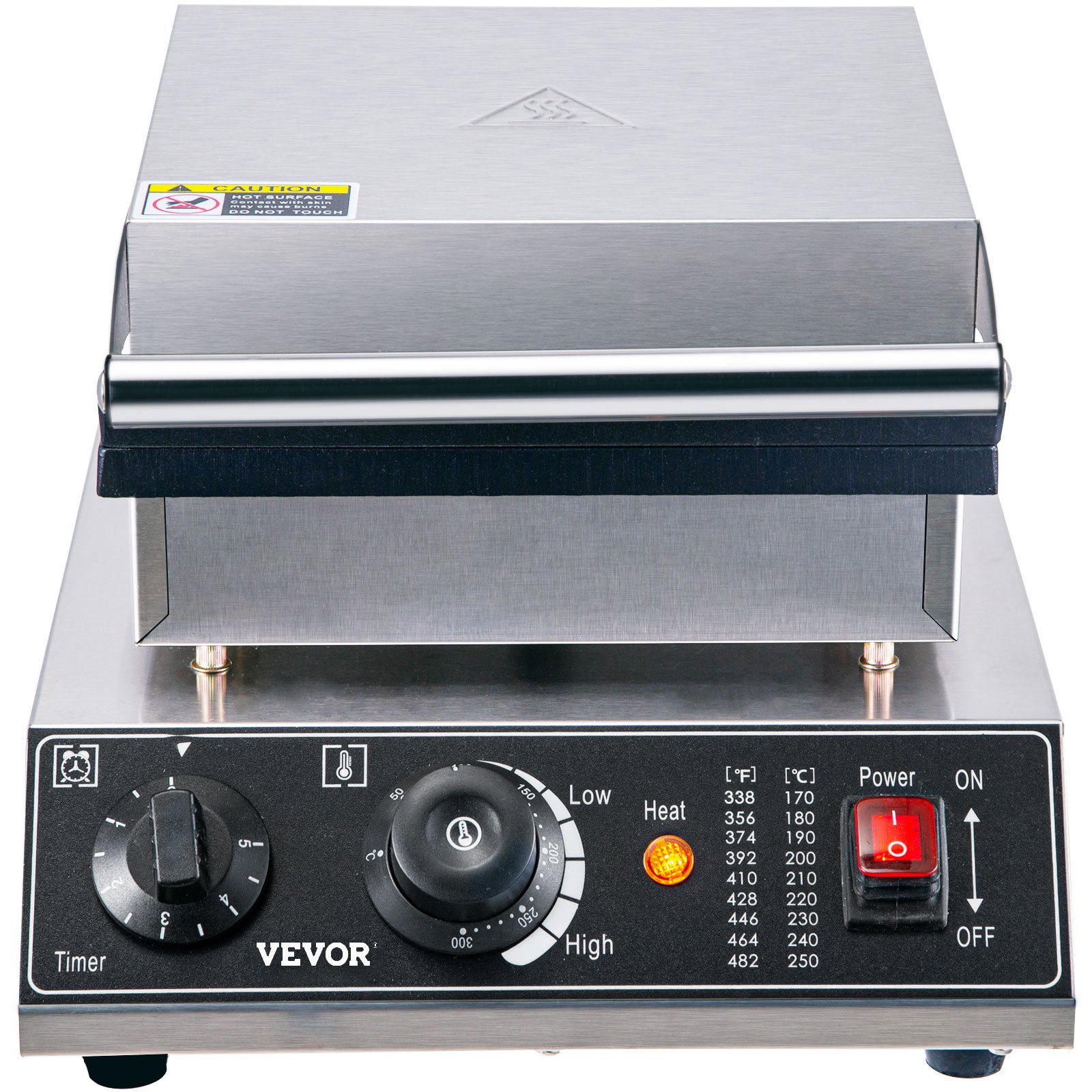 VEVOR Mini Dutch Pancake Maker, 1.7Inch Diameter Mini Pancake