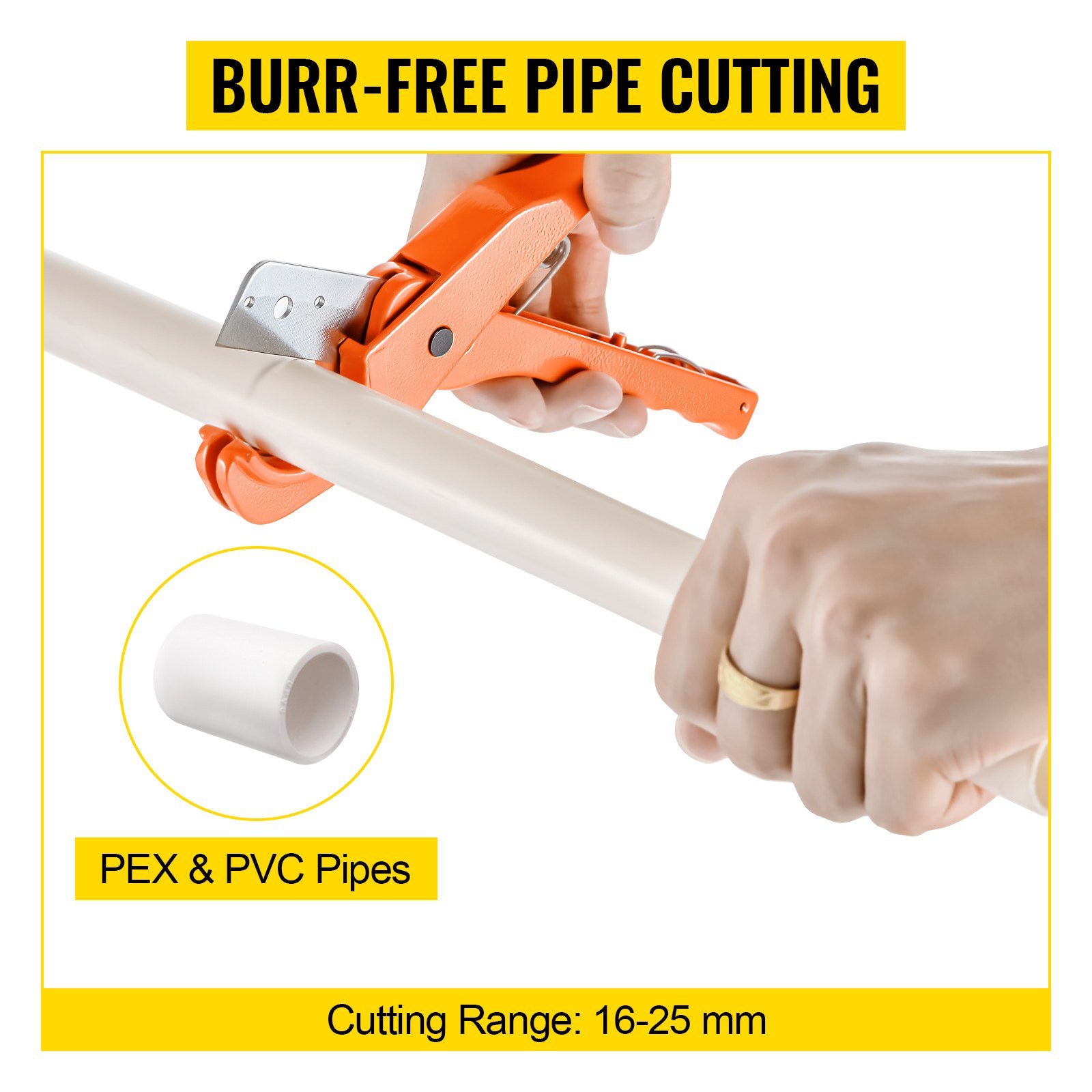 VEVOR VEVOR Manual Pex Sleeve Plumbing Tool Kit 1625mm Pipe Expander Rehau Bushpex VEVOR AU