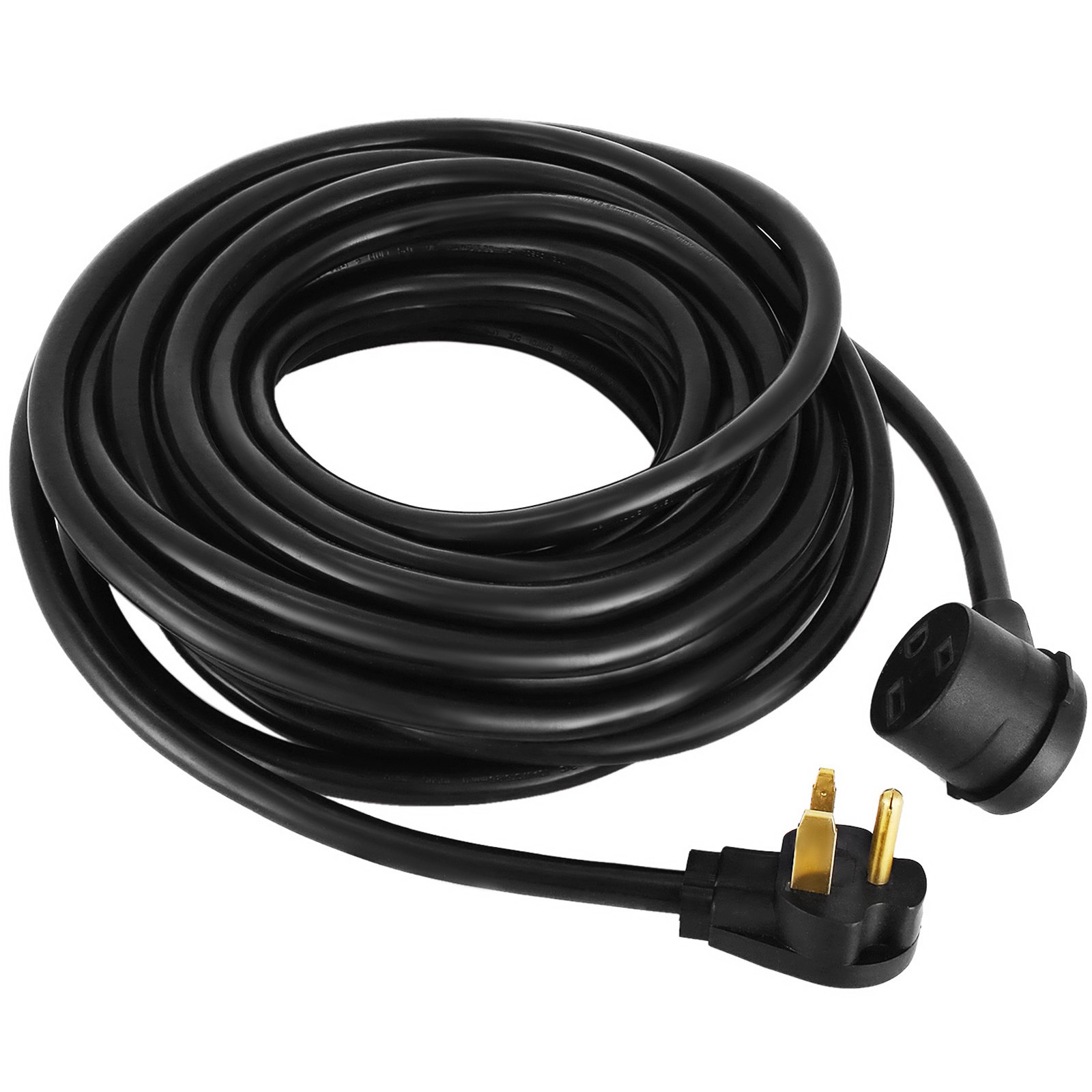 VEVOR Welder Extension Cord 40Amp 50ft 250V, Welding Power Cord with NEMA 650 Plug 8 Gauge 3