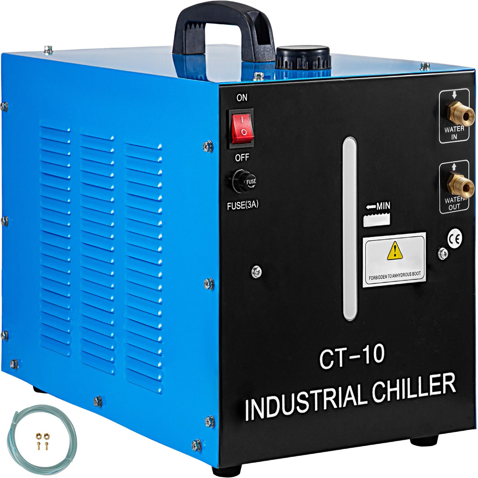 VEVOR Tig Cooler 10L Tig Water Cooler 110V Water Cooled Tig Torch 350A