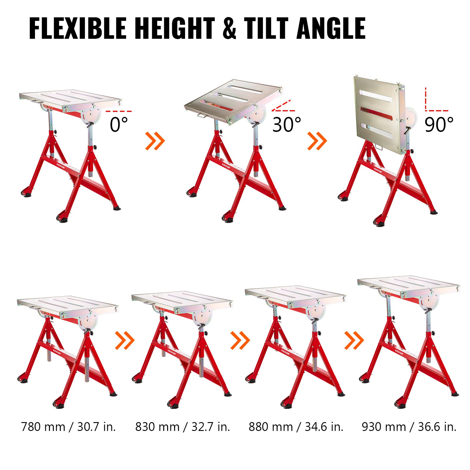 VEVOR Vevor Portable Welding Table Heavy Duty, Work Bench, Workstation