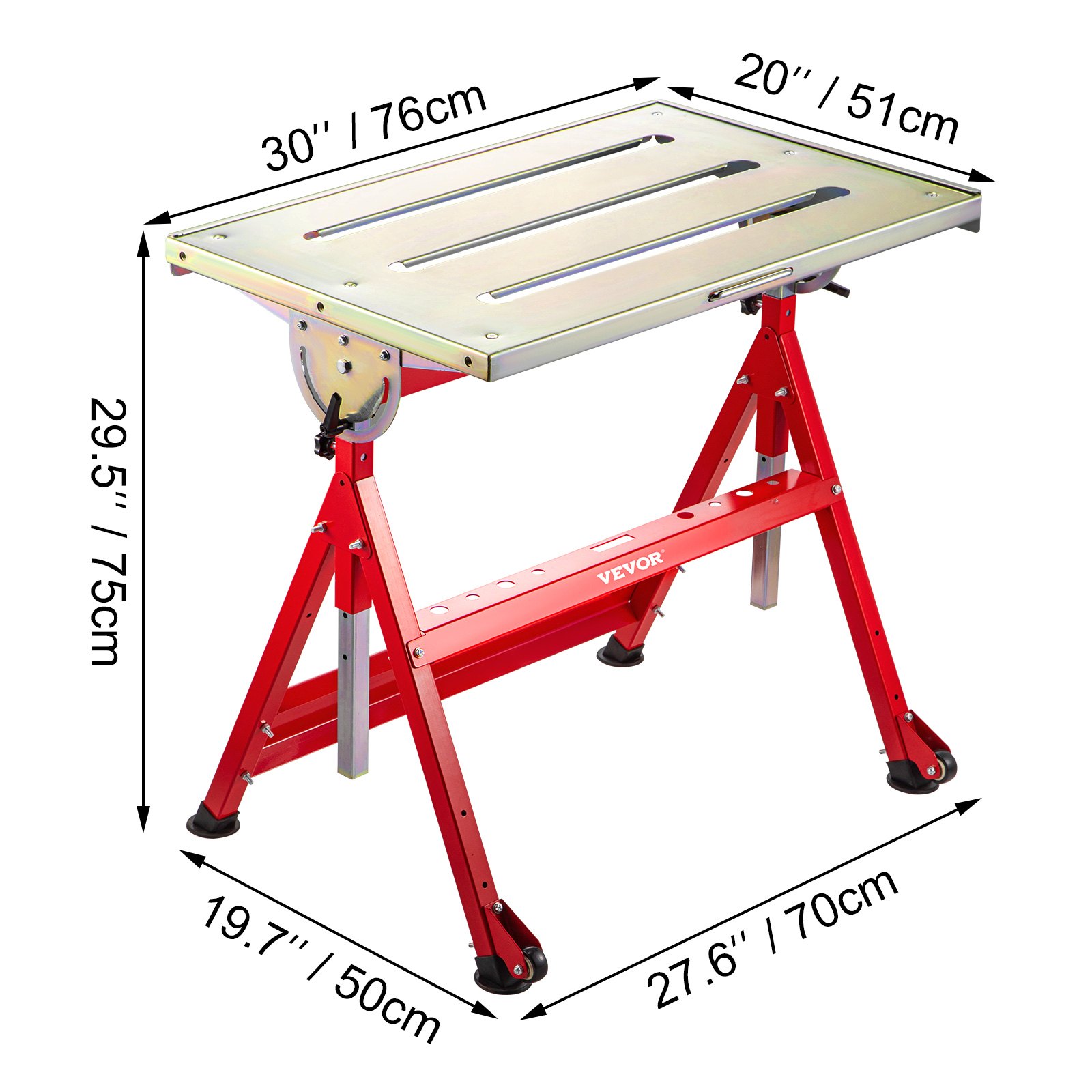 VEVOR Vevor Portable Welding Table Heavy Duty, Work Bench, Workstation