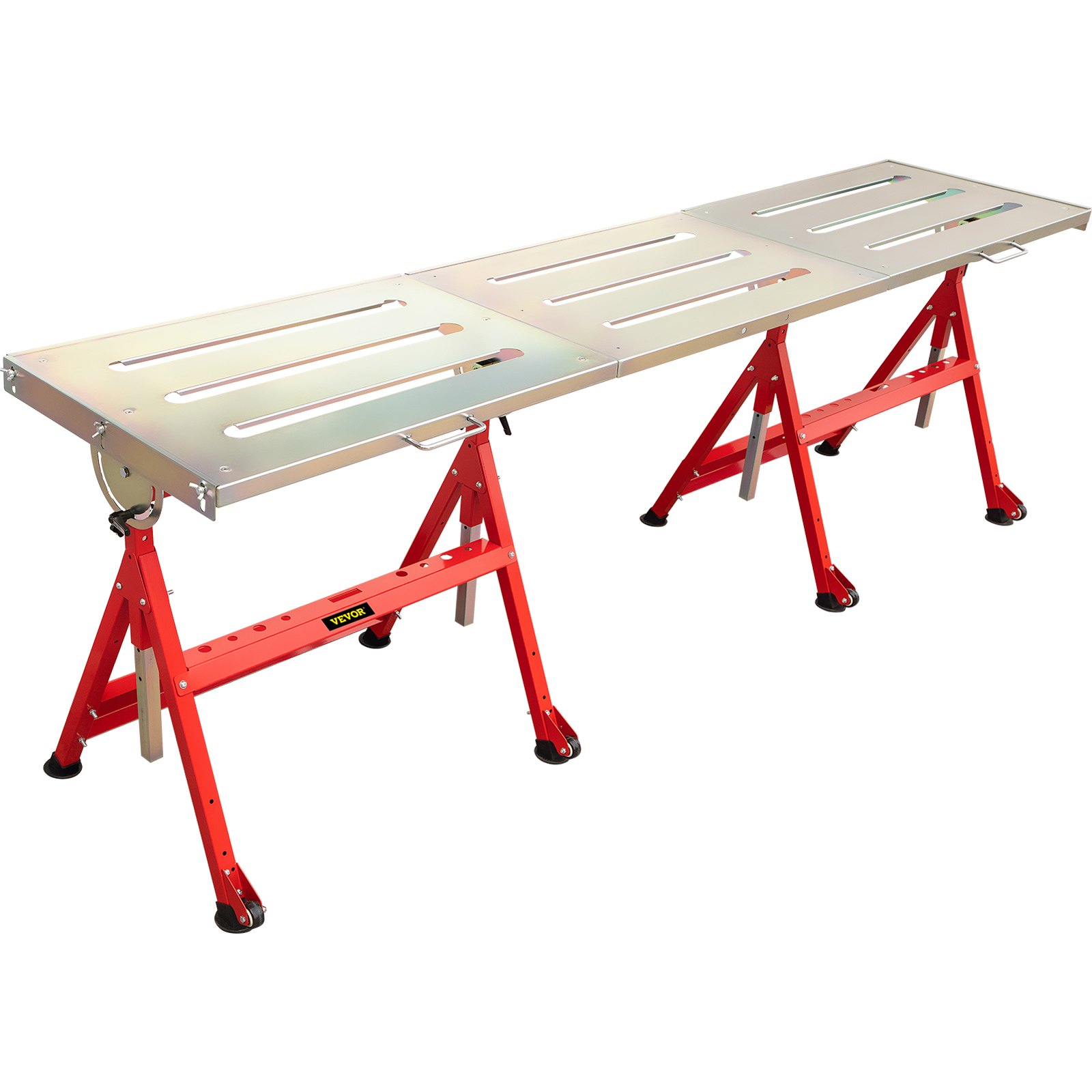 VEVOR Welding Table 90'' x 20'' Steel Welding Table Nine 1.1 in. / 28mm