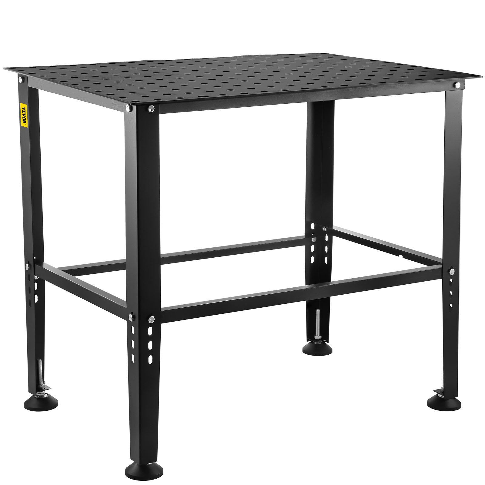 VEVOR Welding Table, 36" x 24" Adjustable Workbench, 0.12" Thick