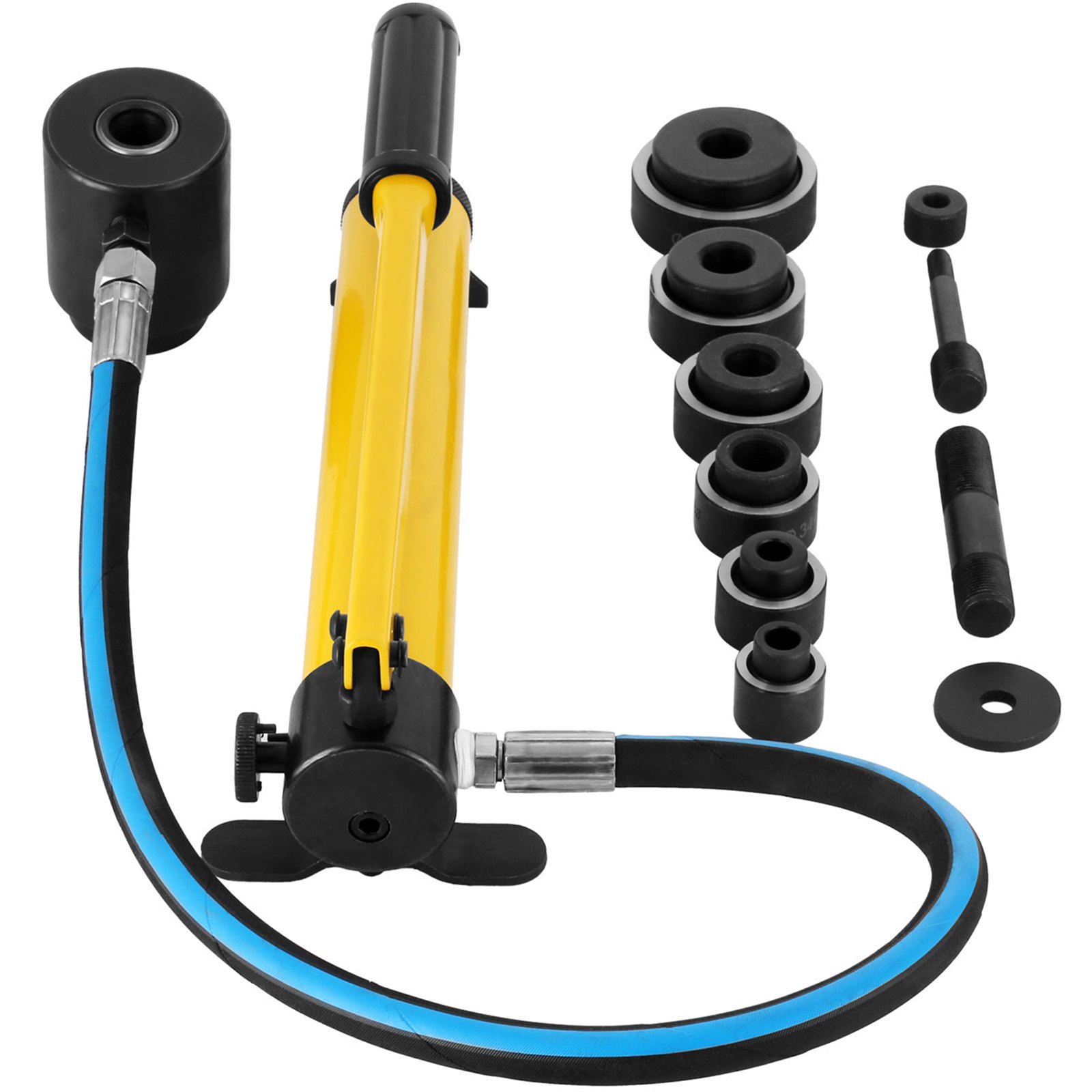 VEVOR 10 Ton 1/2" to 2" Hydraulic Knockout Punch Driver Tool Kit
