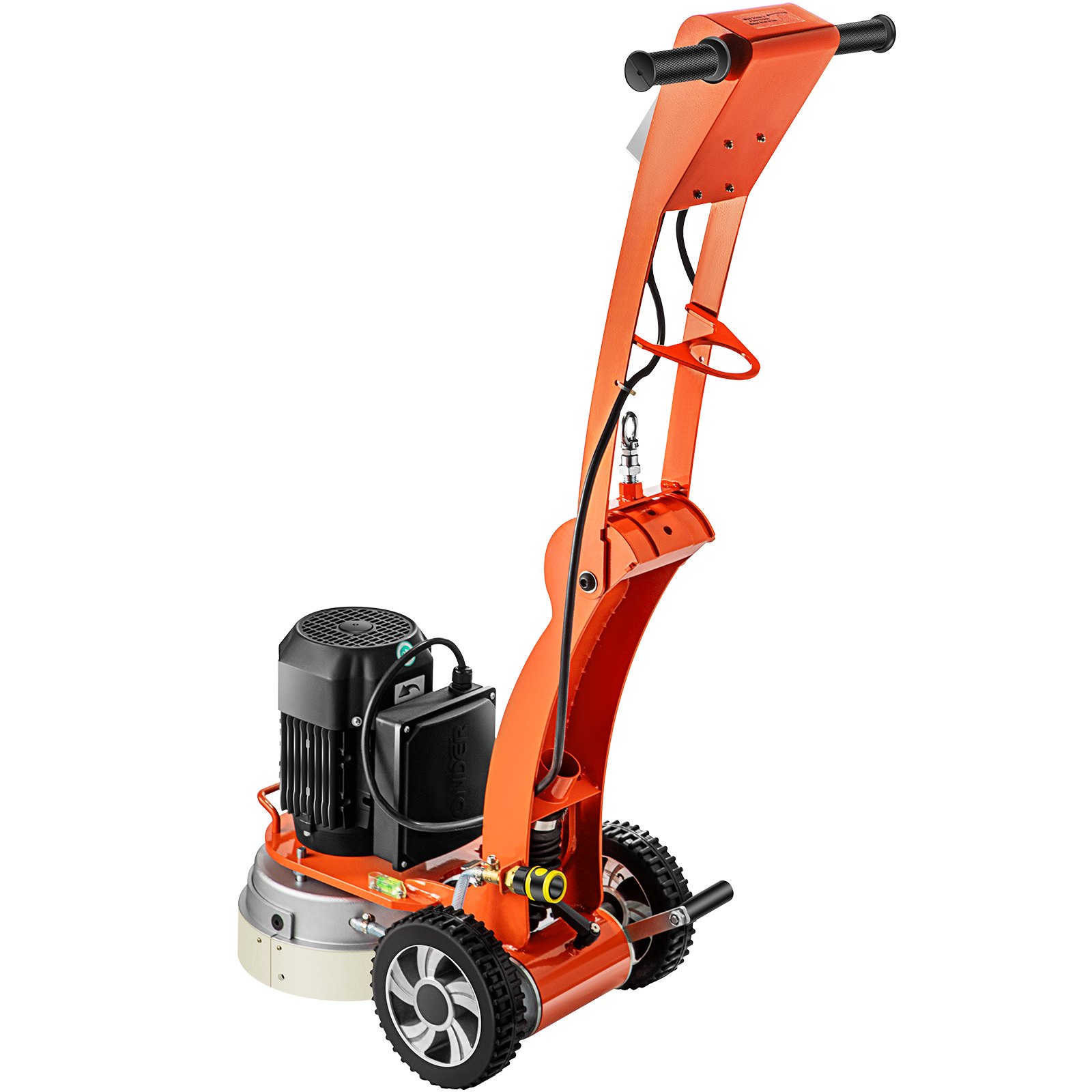 VEVOR Electric Concrete Floor Grinder 10" WalkBehind Grinder 1.5HP Concrete Floor Polisher, 34