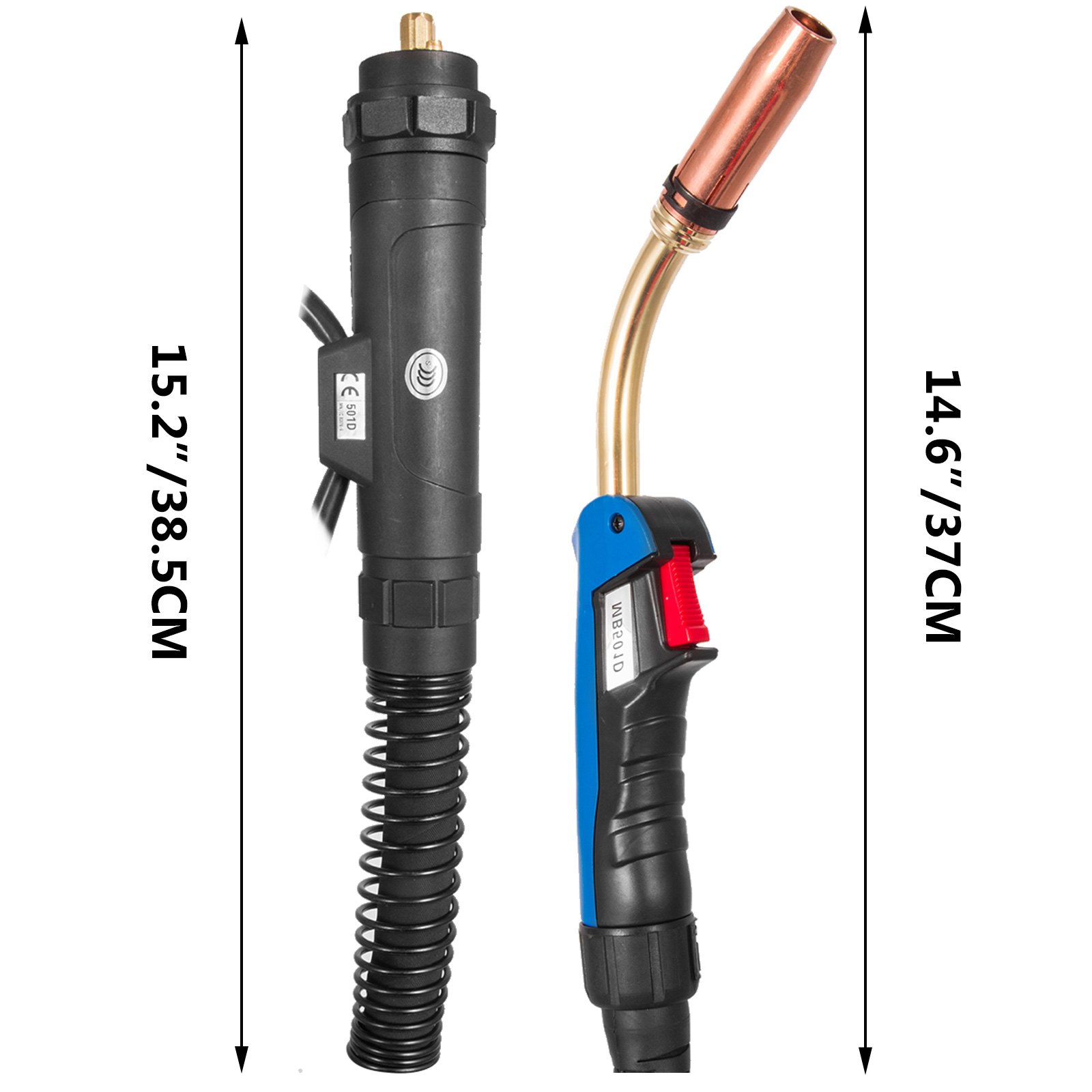 Binzel MB501 EVO MIG Torch - 3METER CABLE LENGTH - For Sale Online - View #8