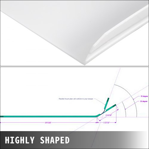 VEVOR Plate Compactor Pad Plate Compactor Tamper Pad Plate Tamper Pad