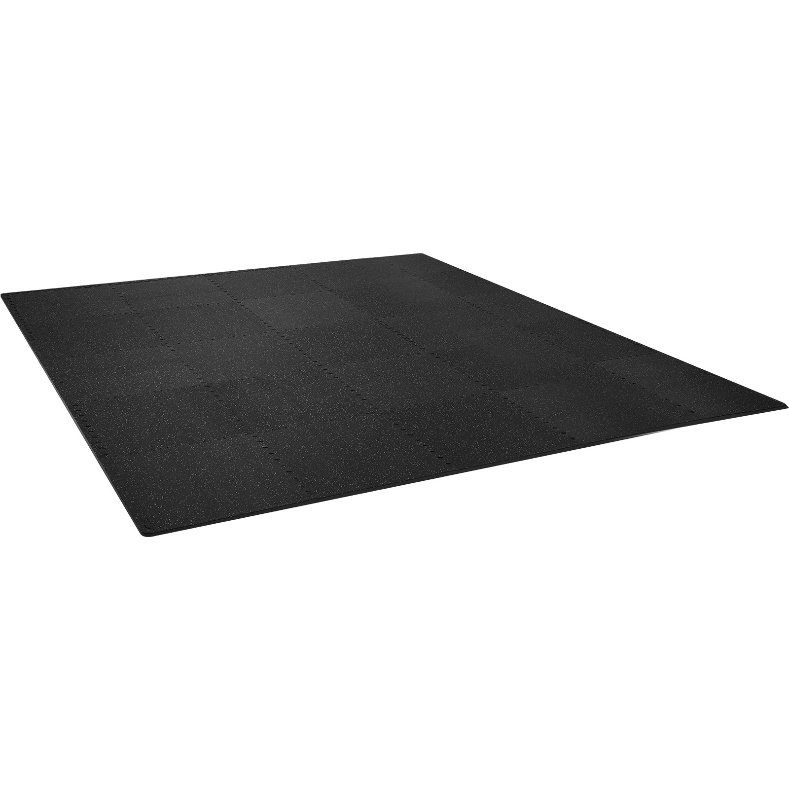 VEVOR 25 PCS 1/2 inch Thick Gym Floor Mats, 24" x 24" EVA Foam & Rubber