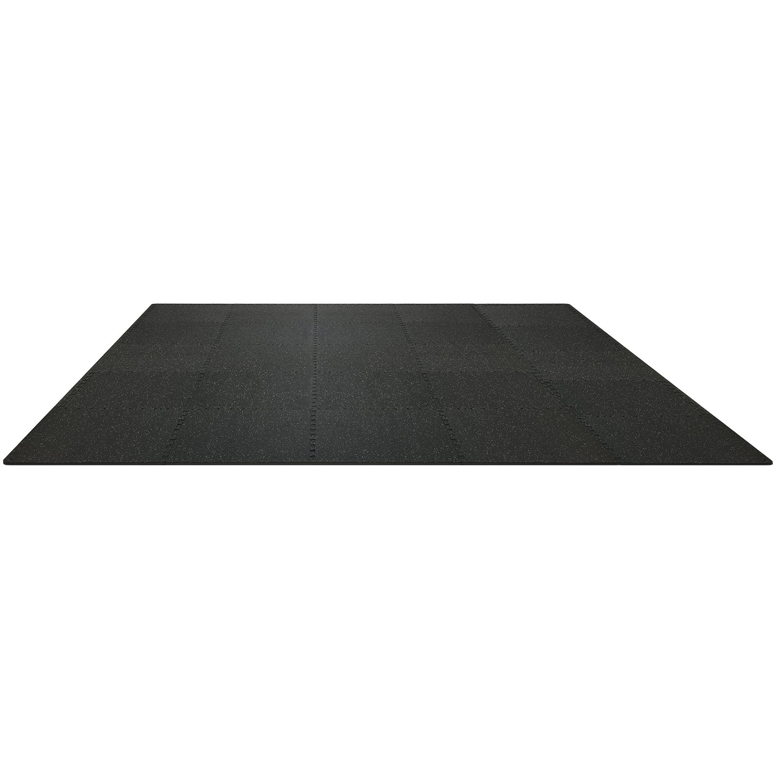 VEVOR 25 PCS 1/2 inch Thick Gym Floor Mats, 24" x 24" EVA Foam & Rubber
