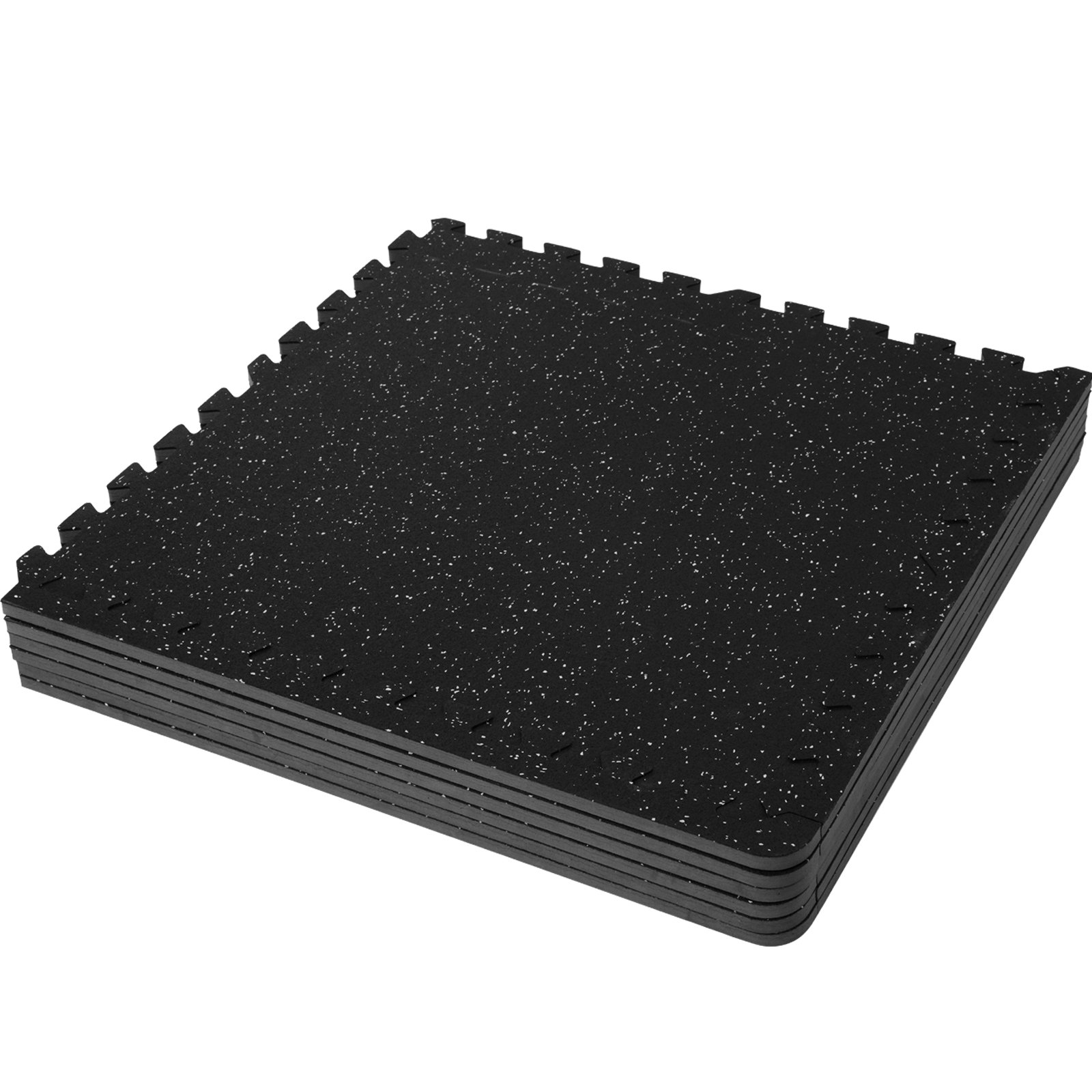 VEVOR VEVOR 6 PCS 1/2 inch Thick Gym Floor Mats, 24" x 24" EVA Foam