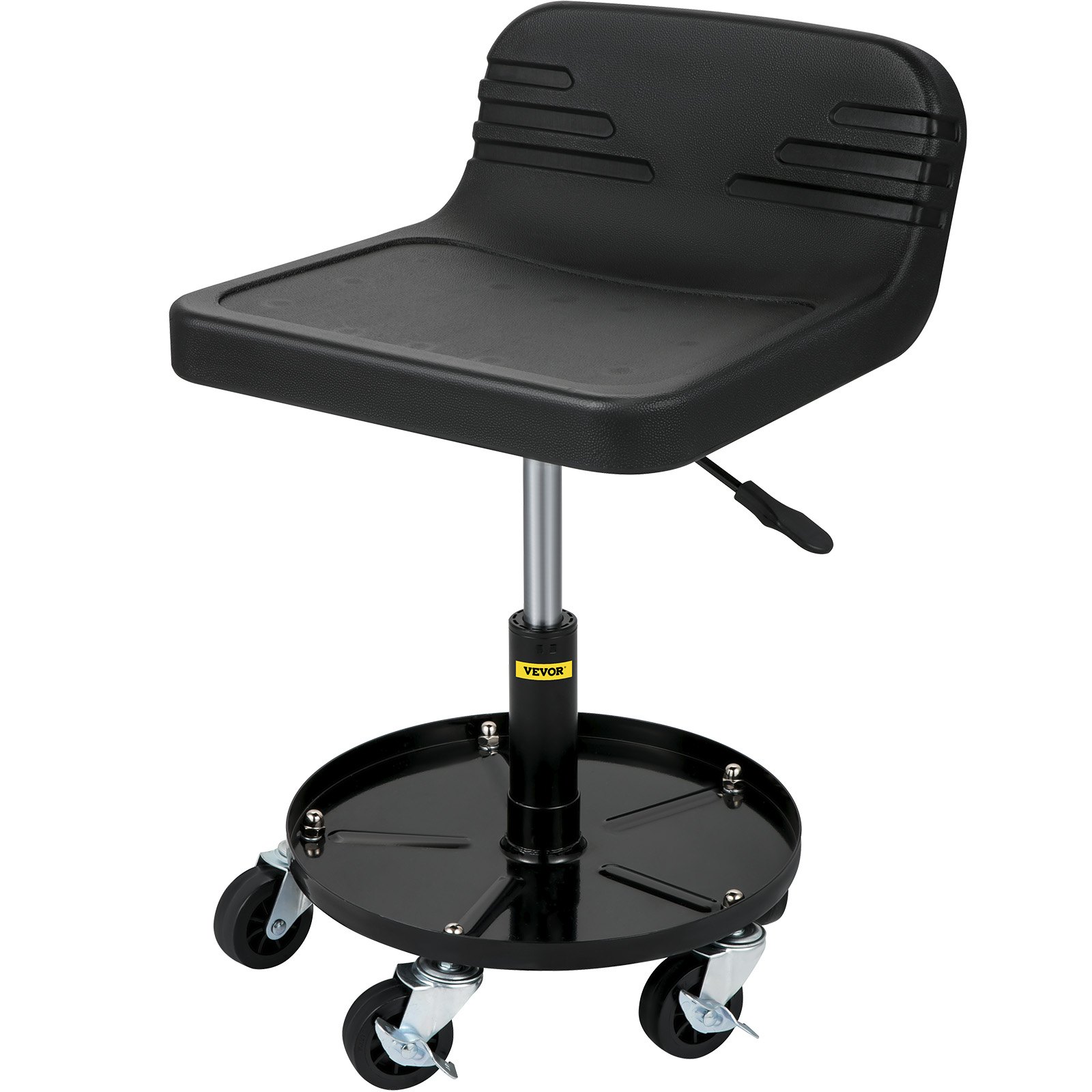 VEVOR Rolling Garage Stool 300LBS Adjustable Mechanic Work Shop Seat w ...