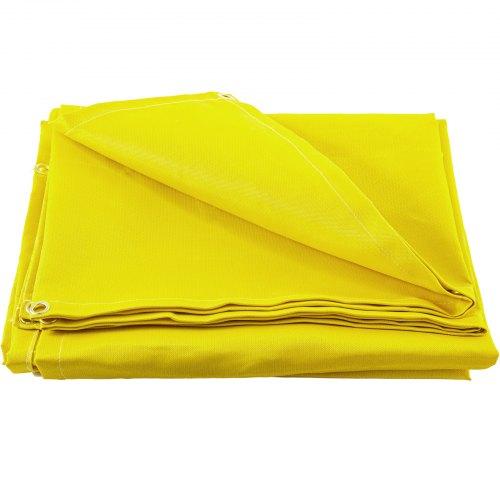 VEVOR 10 x 10 Ft Welding Blanket Gold Fiberglass Blanket Portable