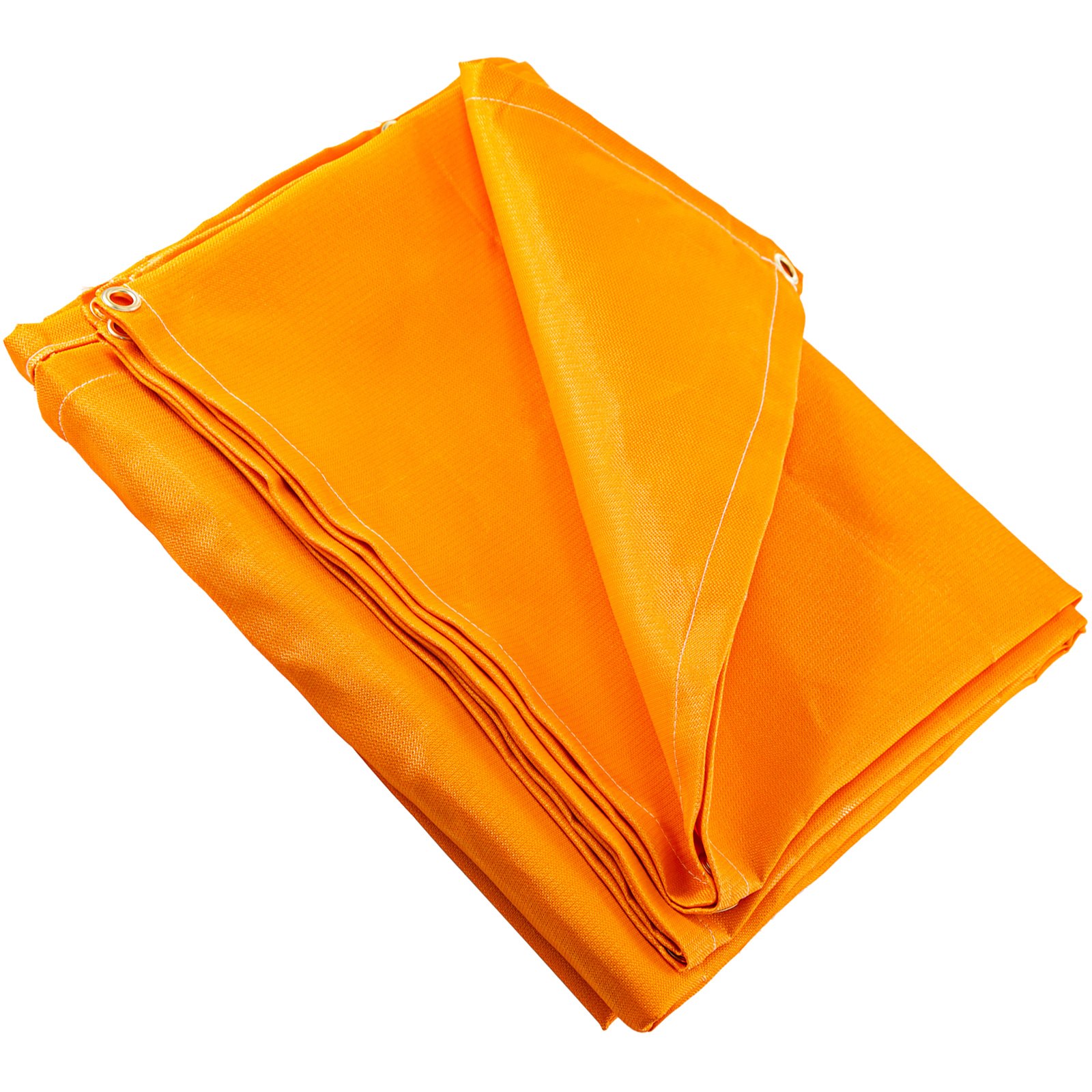VEVOR 10 x 10 Ft Welding Blanket Orange Fiberglass Blanket Portable Fiberglass Fire Retardant
