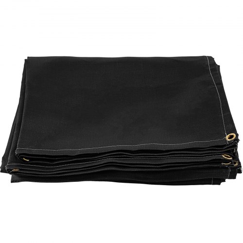 VEVOR 6 x 10 Ft Welding Blanket Black Fiberglass Blanket Portable