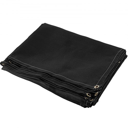 VEVOR 6 x 10 Ft Welding Blanket Black Fiberglass Blanket Portable