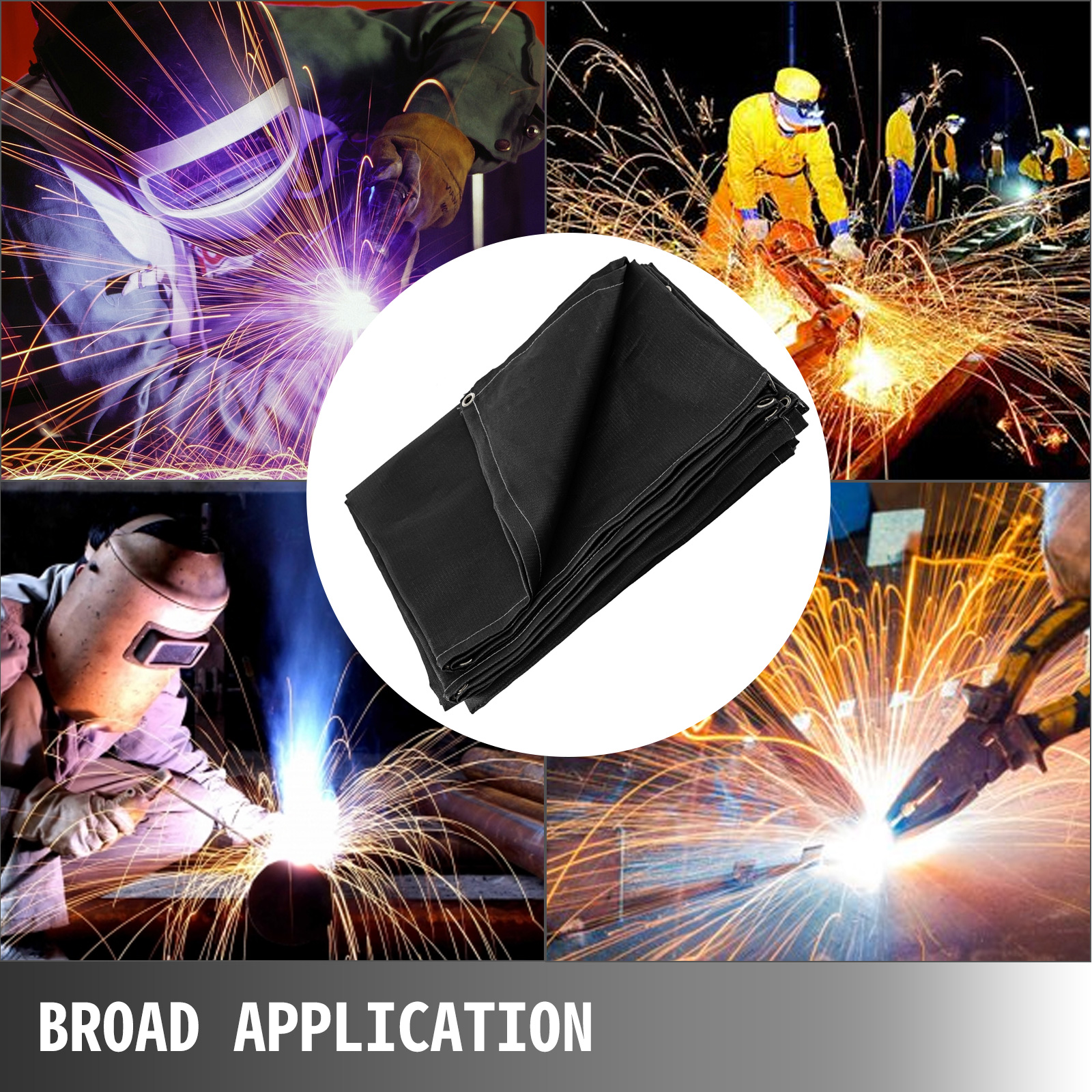 Welding Blanket Fiberglass Blanket 6 X 10 Ft Fire Retardant Blanket